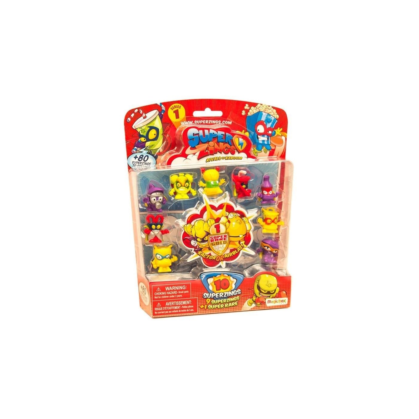 SUPERTHINGS Series 1 Blister 10 Figure con Oro SZ1P1300