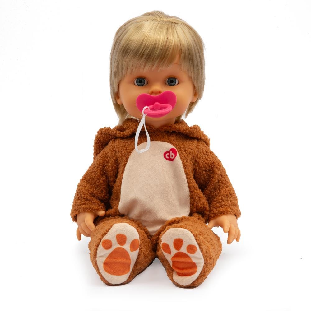 Cicciobello Classic Teddy Bear bambola 42 cm con ciuccio