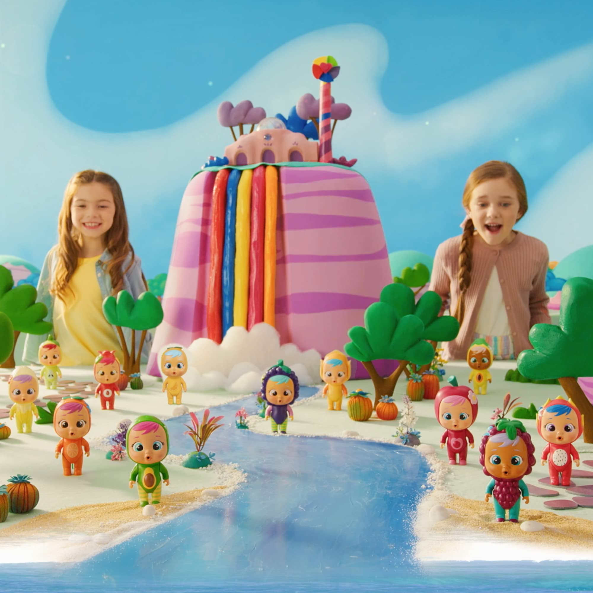 Cry Babies Tutti Frutti mini bambola casetta smoothie lacrime jelly