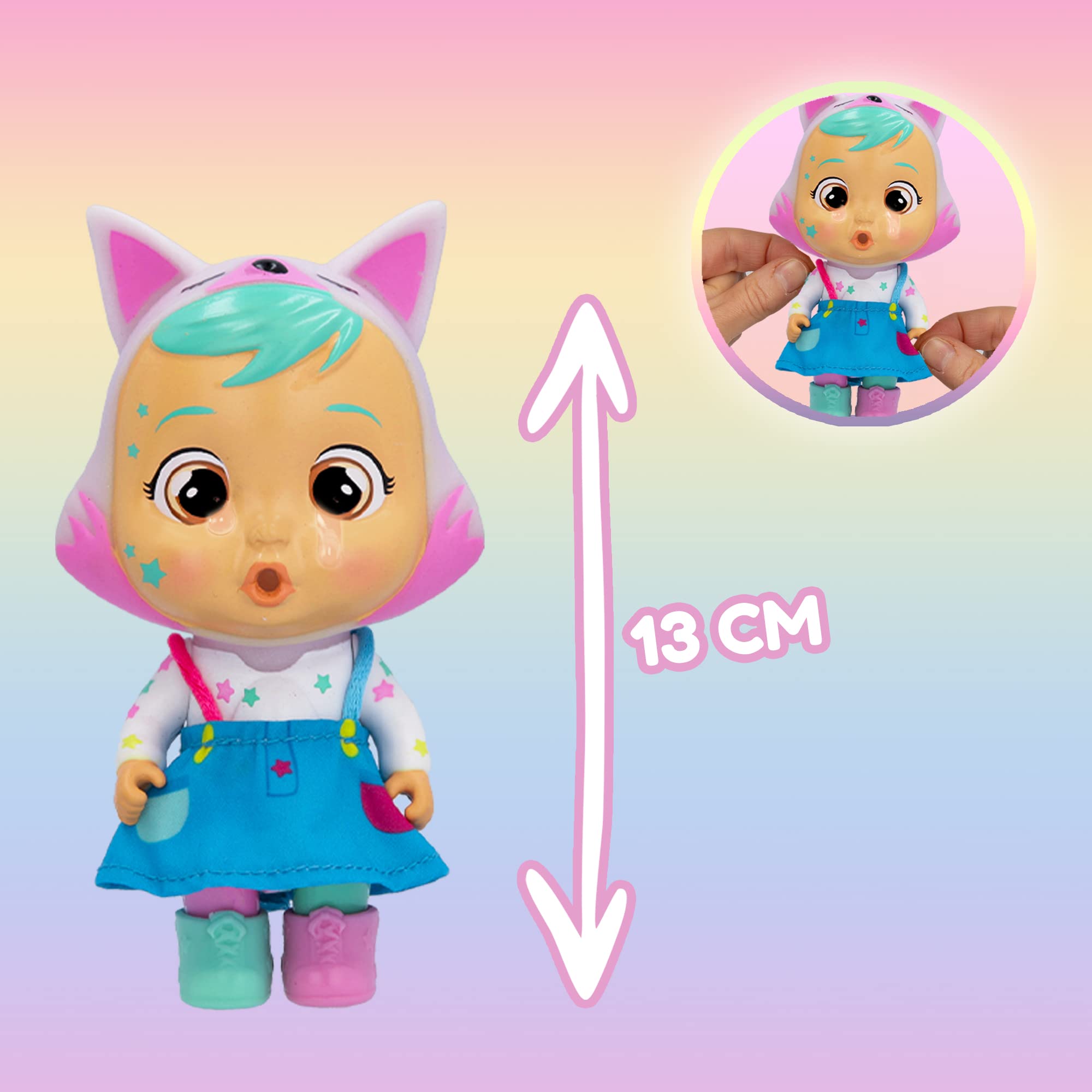 Cry Babies Magic Tears Dress Me Up bambola vestire 13cm