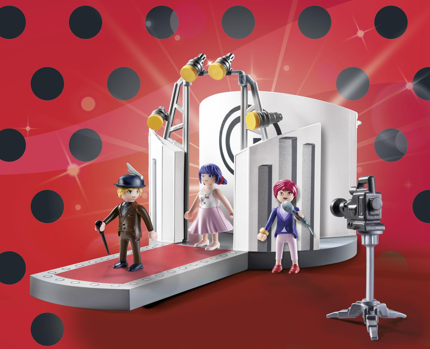 PLAYMOBIL Miraculous 71335 Sfilata Adrien Parigi playset moda