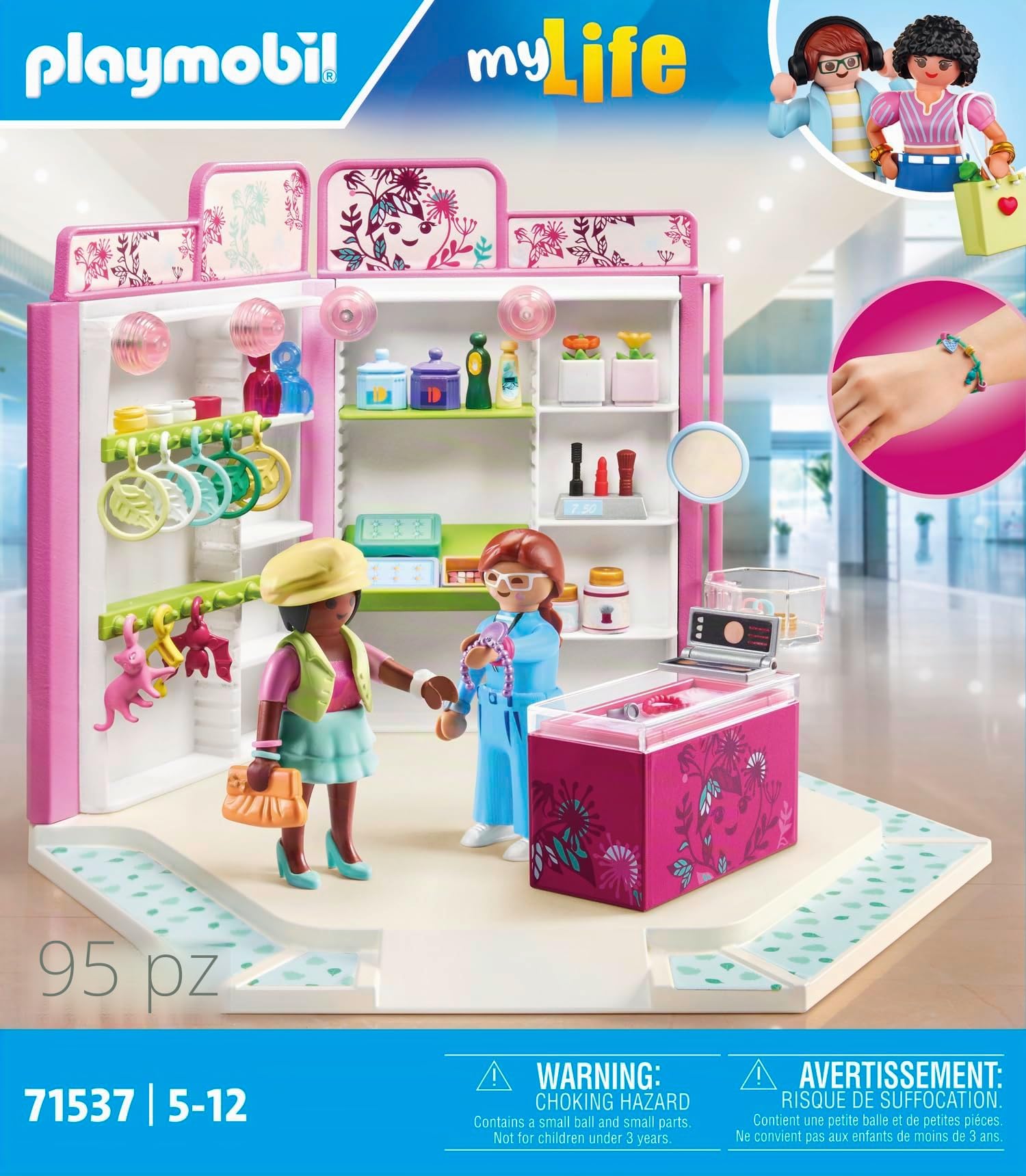 PLAYMOBIL myLife 71537 Negozio Accessori Playset 95 Pezzi