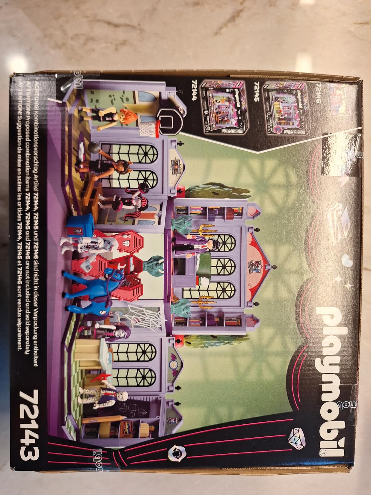 Playmobil Monster High 72143 ufficio Bloodgood 5 anni