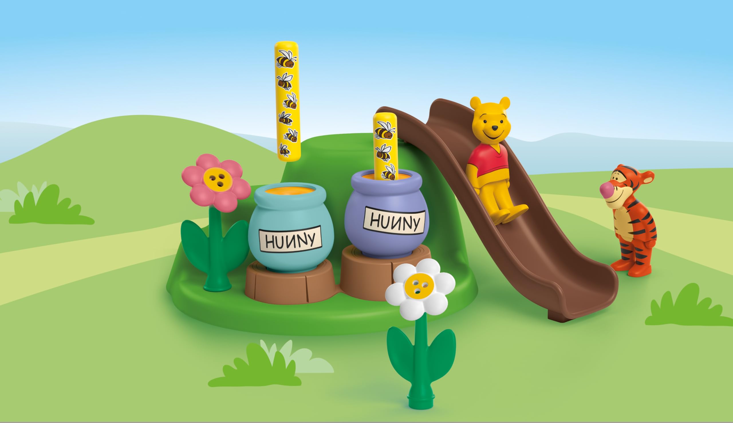 Playmobil Junior Disney 71694 giardino api Winnie Pooh Tigro 12 mesi