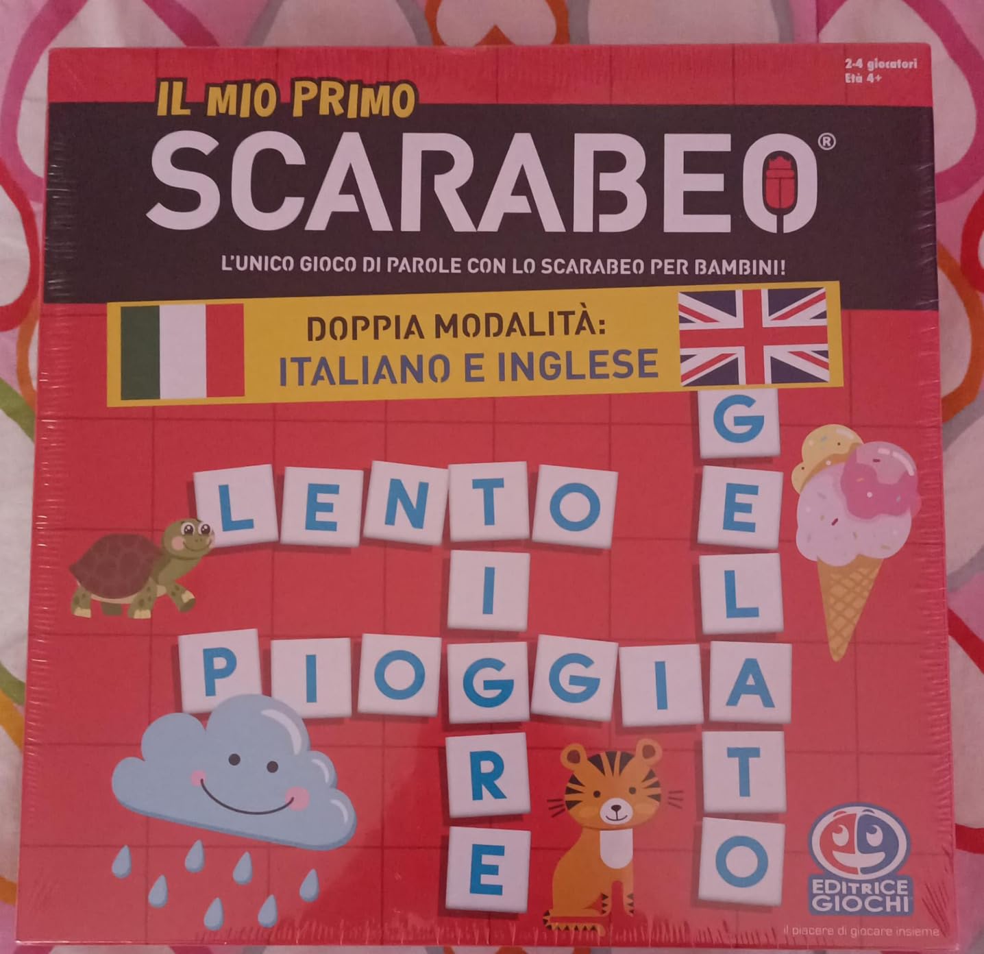 Spin Master Kids Games Il Mio Primo Scarabeo gioco italiano-inglese