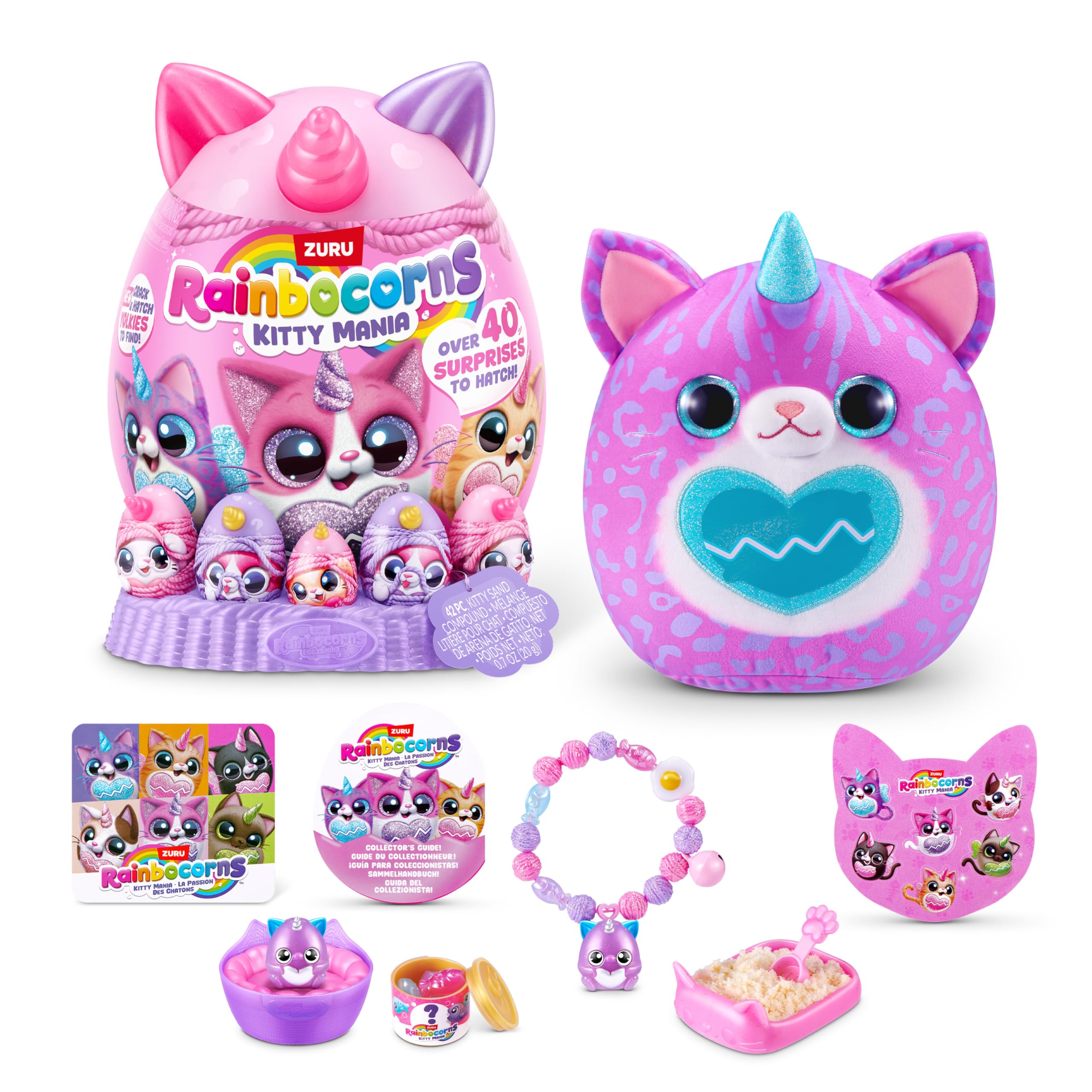 Rainbocorns Kitty Mania peluche Furrina uovo sorprese