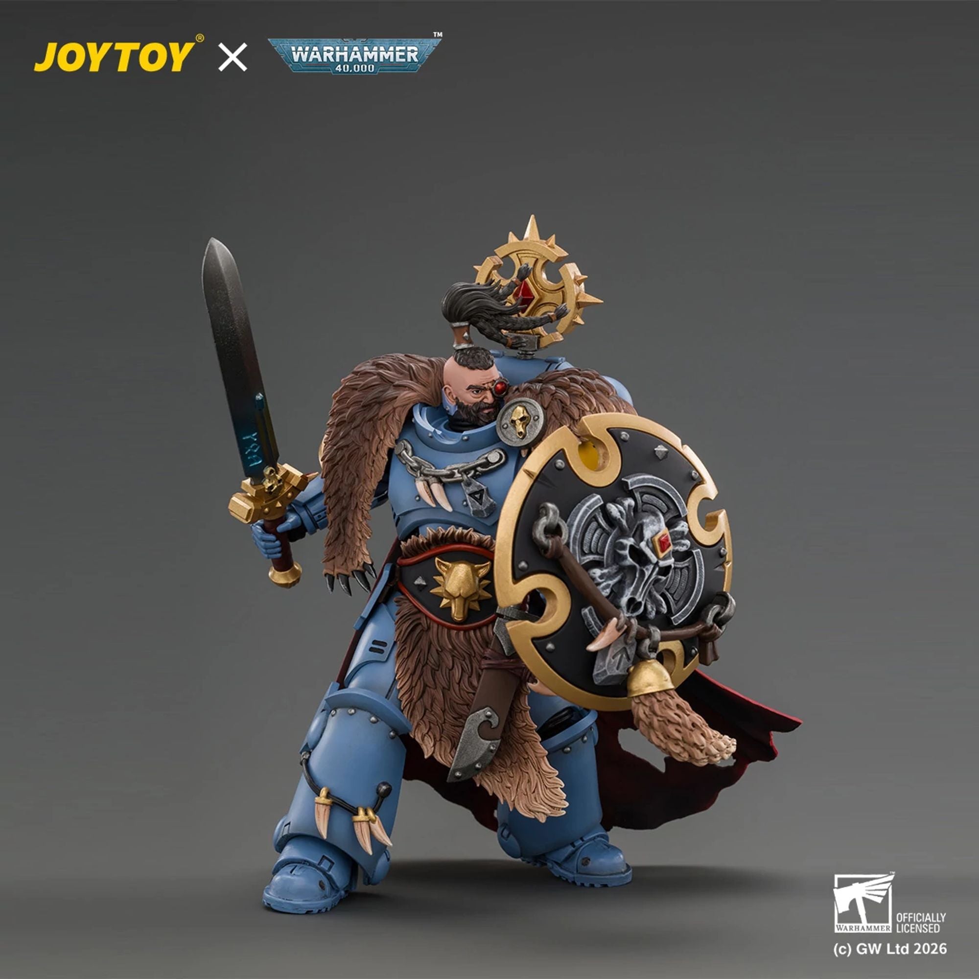 JoyToy Space Wolves Battle Leader Action Figure 1/18