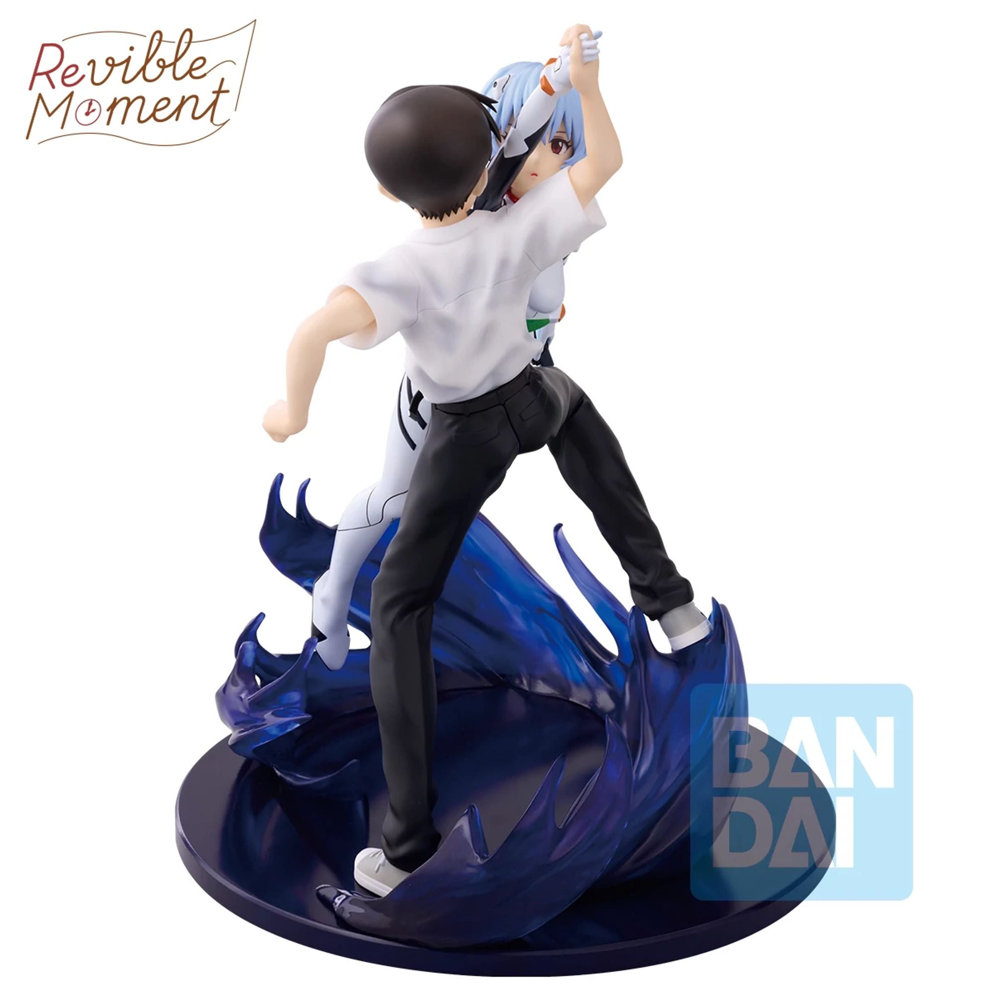 Bandai Spirits Evangelion Shinji Ayanami statua Revible Moment