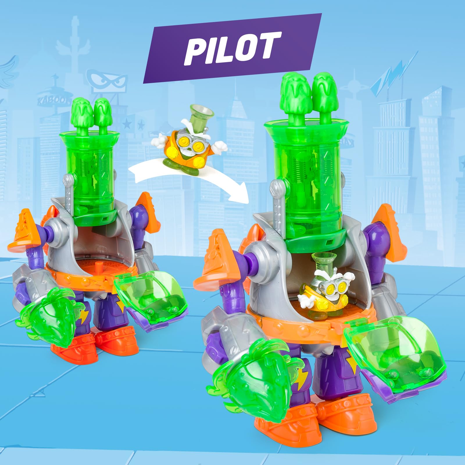 Superthings Guardians of Kazoom robot Ultra Striker Professor K
