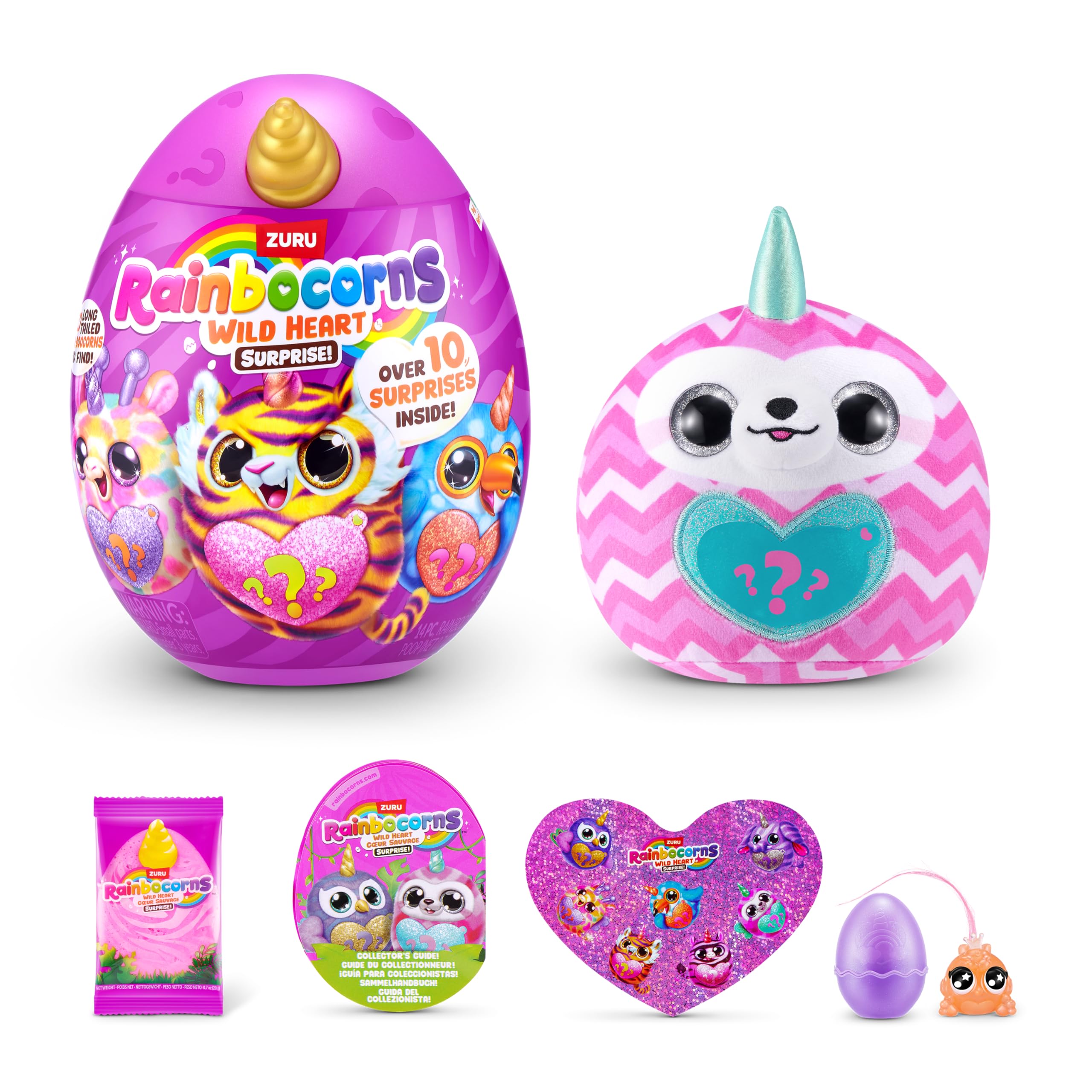 Rainbocorns Wild Heart Surprise Bradipo peluche uovo