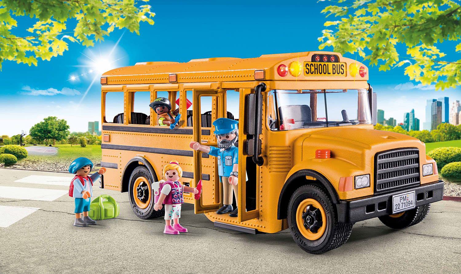 Playmobil City Life 71094 scuolabus US School Bus 46 pezzi
