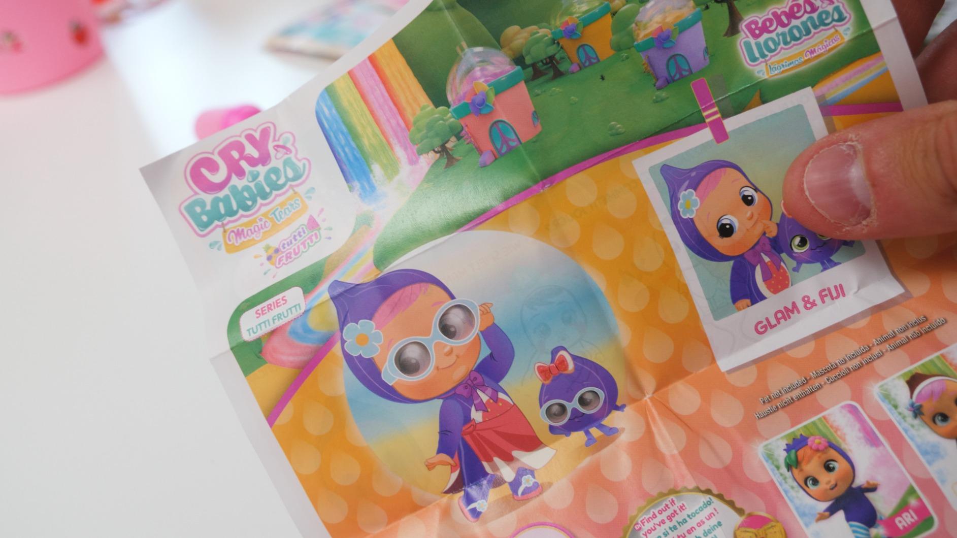 Cry Babies Tutti Frutti mini bambola casetta smoothie lacrime jelly