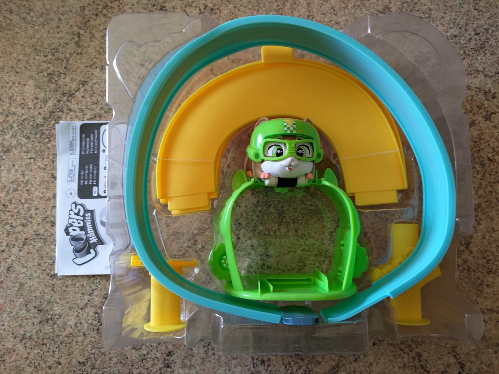 Imc Toys Loopers Hammies Turbo criceto interattivo pista