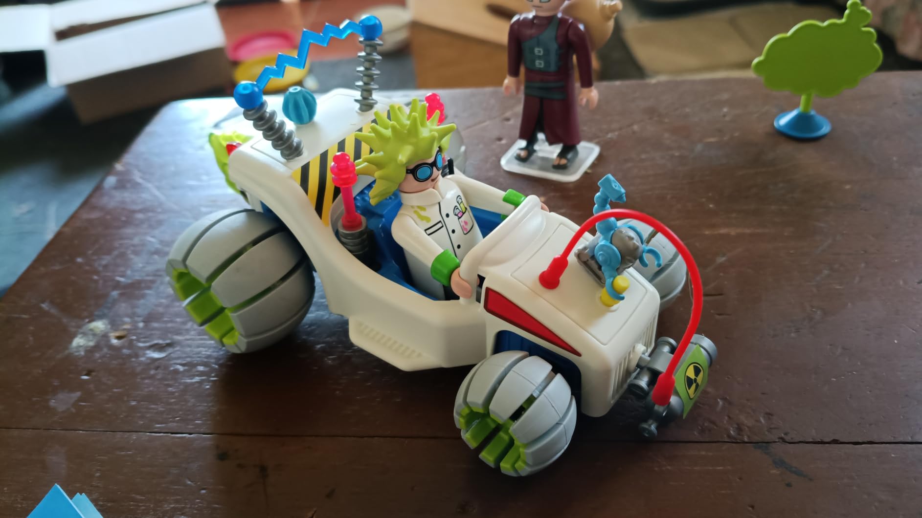 PLAYMOBIL Funstars 71633 kart Racing Professor pull-back