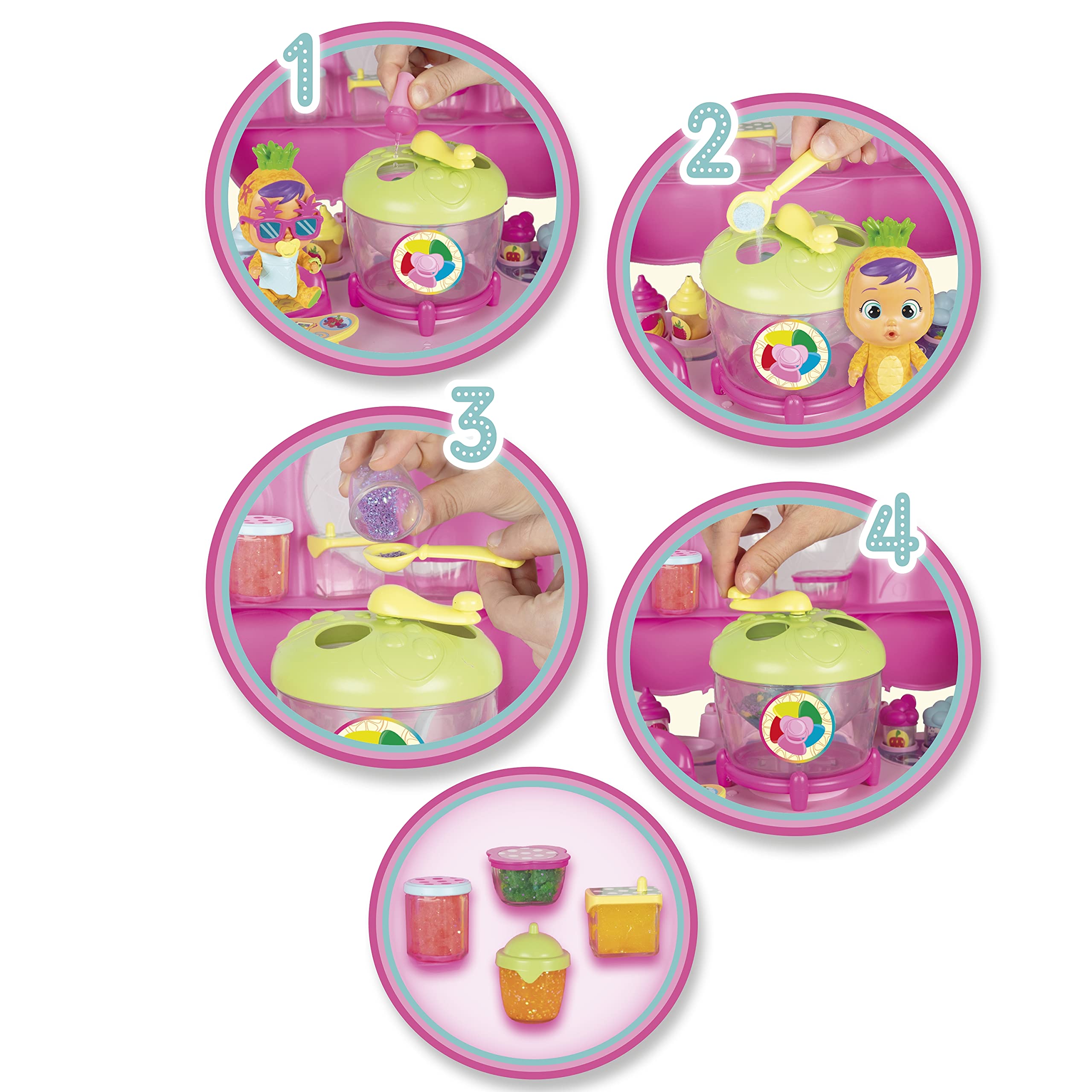 Cry Babies Magic Tears Fabbrica di Pia playset con bambola