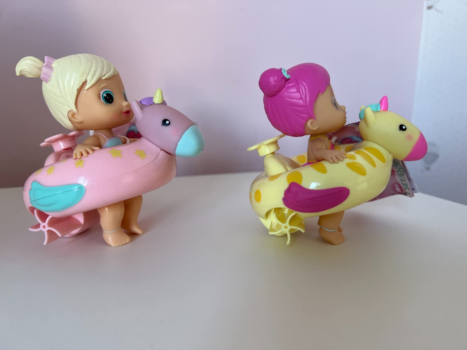 BLOOPIES Floaties Roxy e Lina bambole bagnetto 2 pezzi