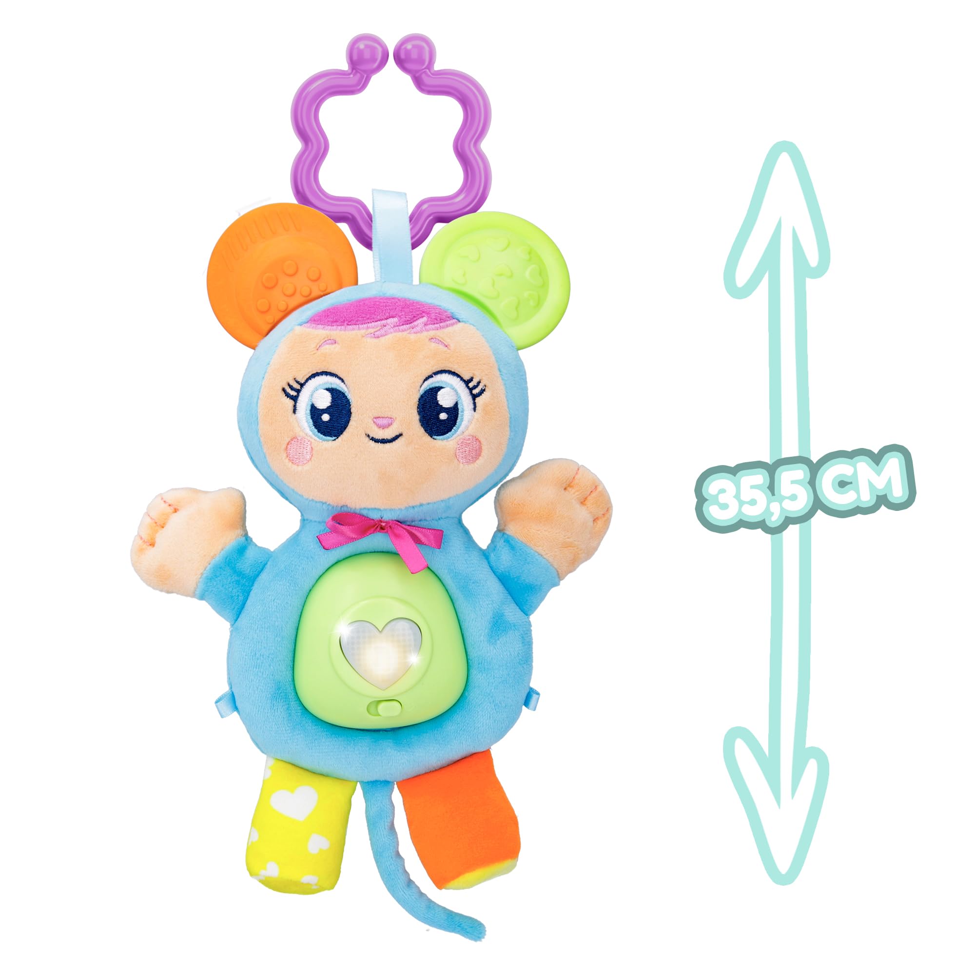 CRY BABIES My Little Lolo Dolci Abbracci Peluche Morbido con Suoni