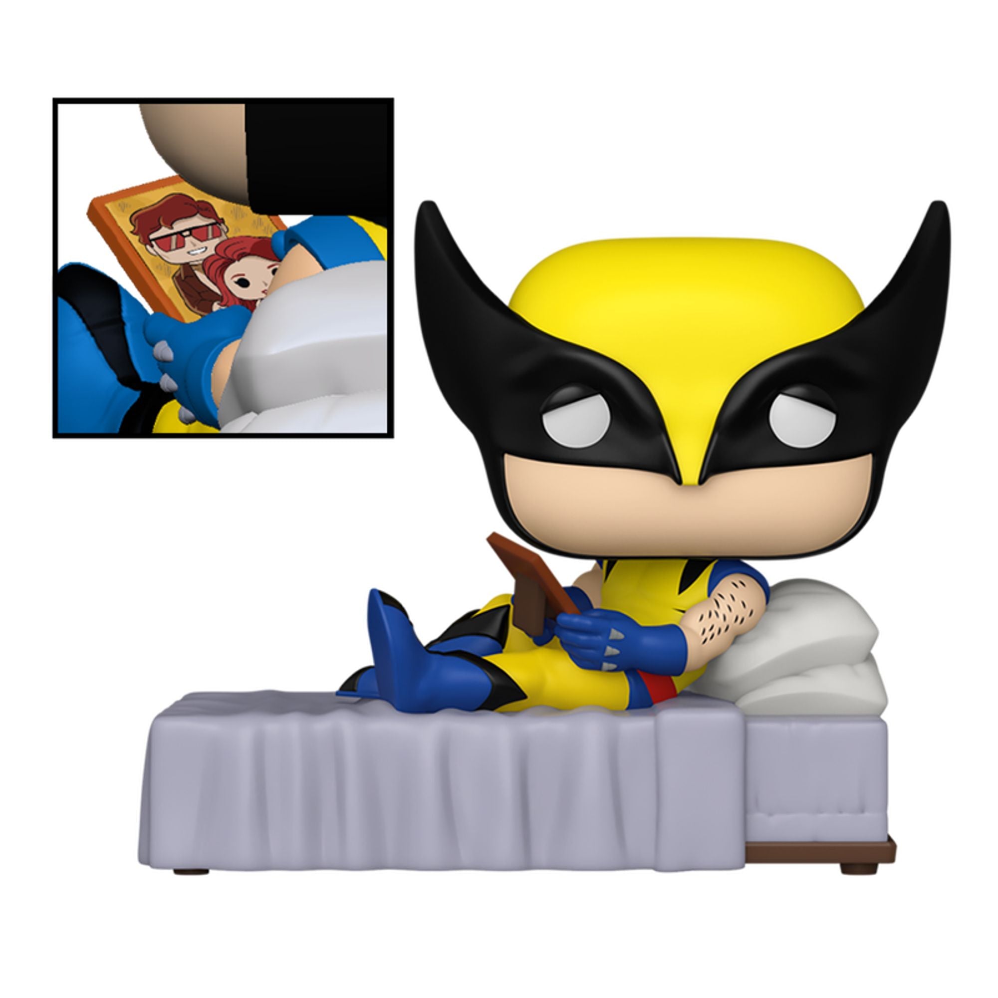 Funko Pop Deluxe Wolverine Crush Meme Figure in Vinile
