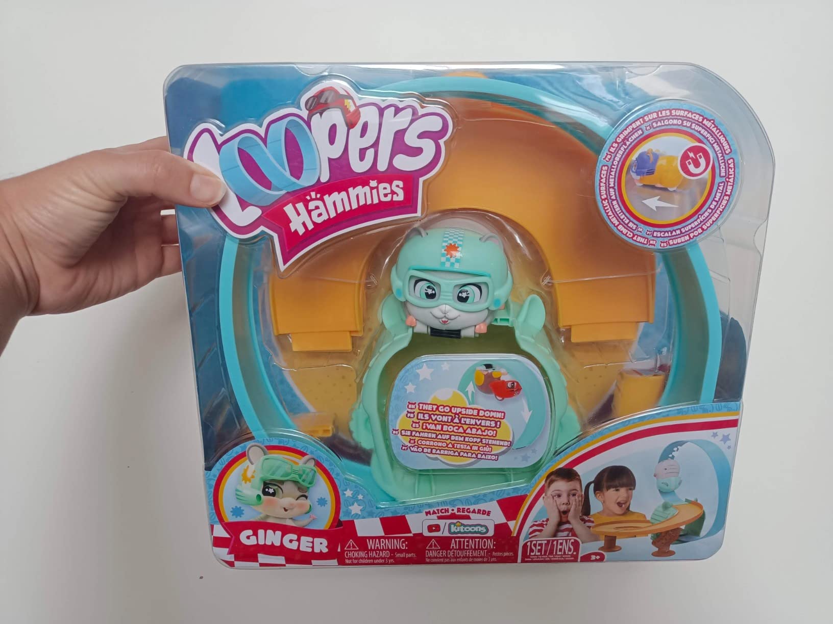Imc Toys Loopers Hammies Ginger criceto interattivo pista