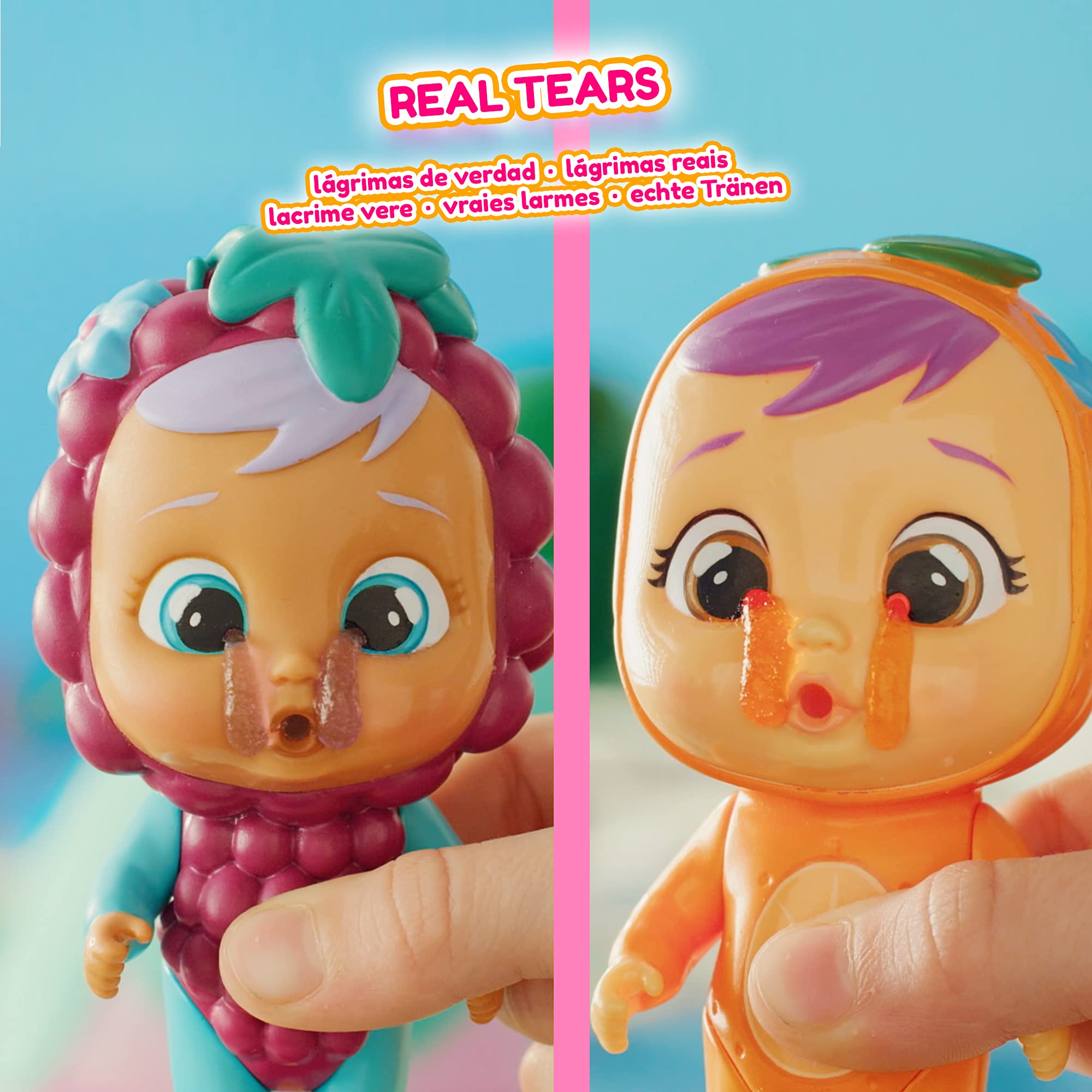 Cry Babies Tutti Frutti mini bambola casetta smoothie lacrime jelly