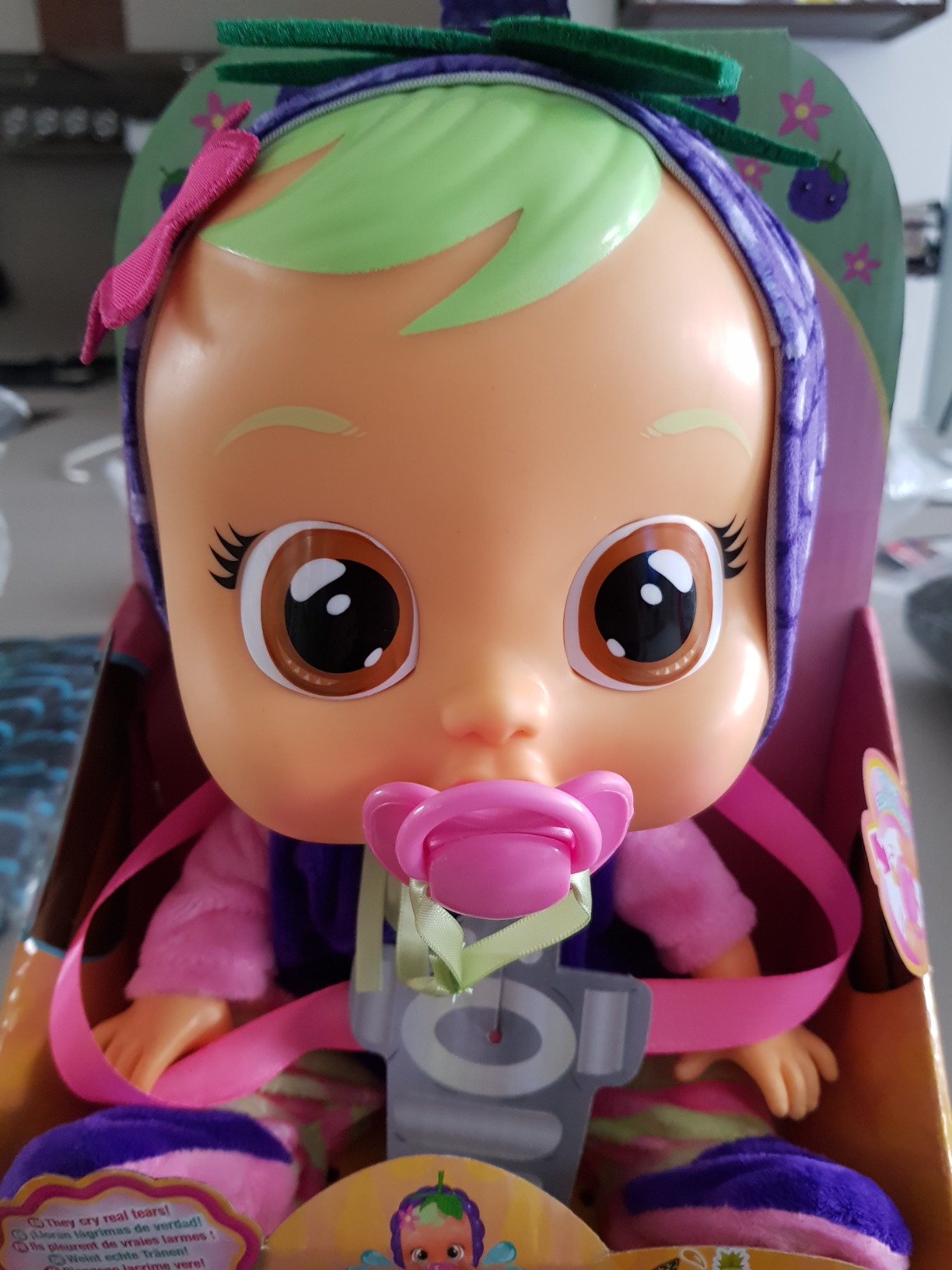 Cry Babies Tutti Frutti bambola Mori mora 30 cm profumata