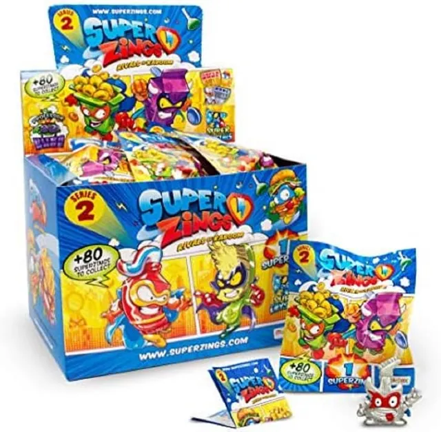 Superthings Serie 2 display 50 bustine collezionabili