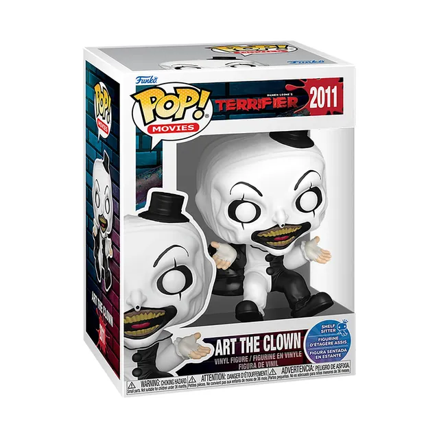 Funko Pop Art the Clown Shelf Sitter figure Terrifier