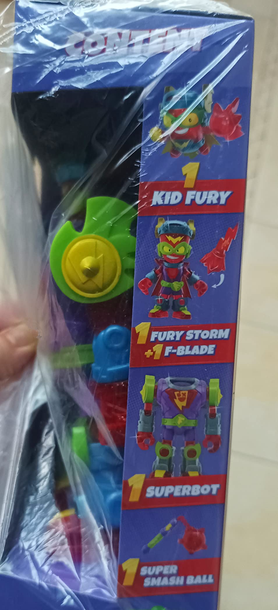 Superthings Superbot Fury Storm robot Kazoom Kid eroe