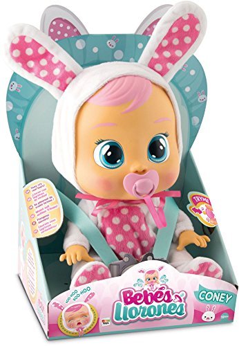 Cry Babies Coney bambola interattiva con lacrime vere Coney 30 cm