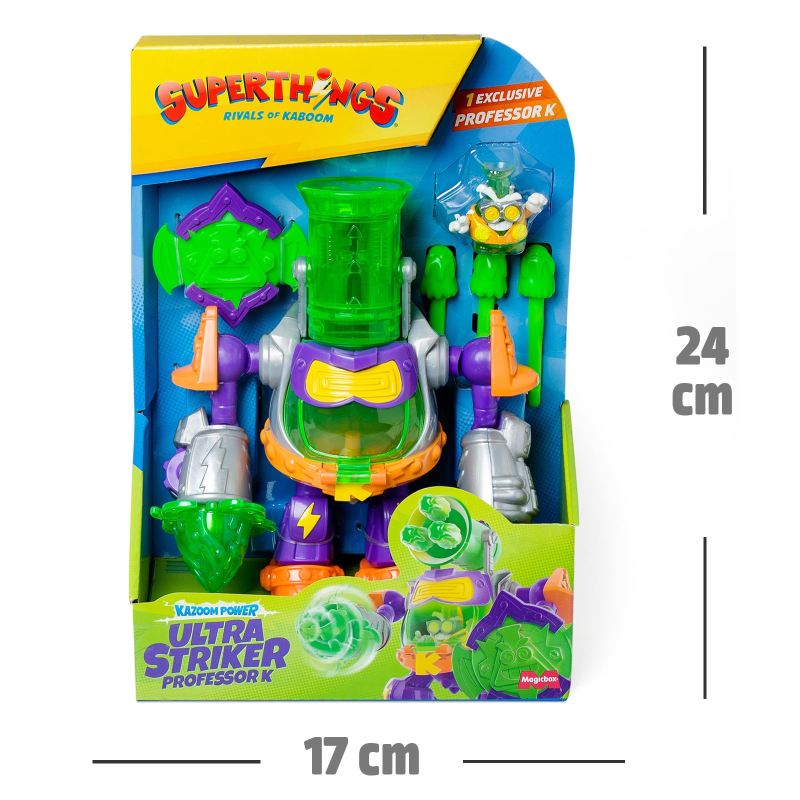 Superthings Guardians of Kazoom robot Ultra Striker Professor K