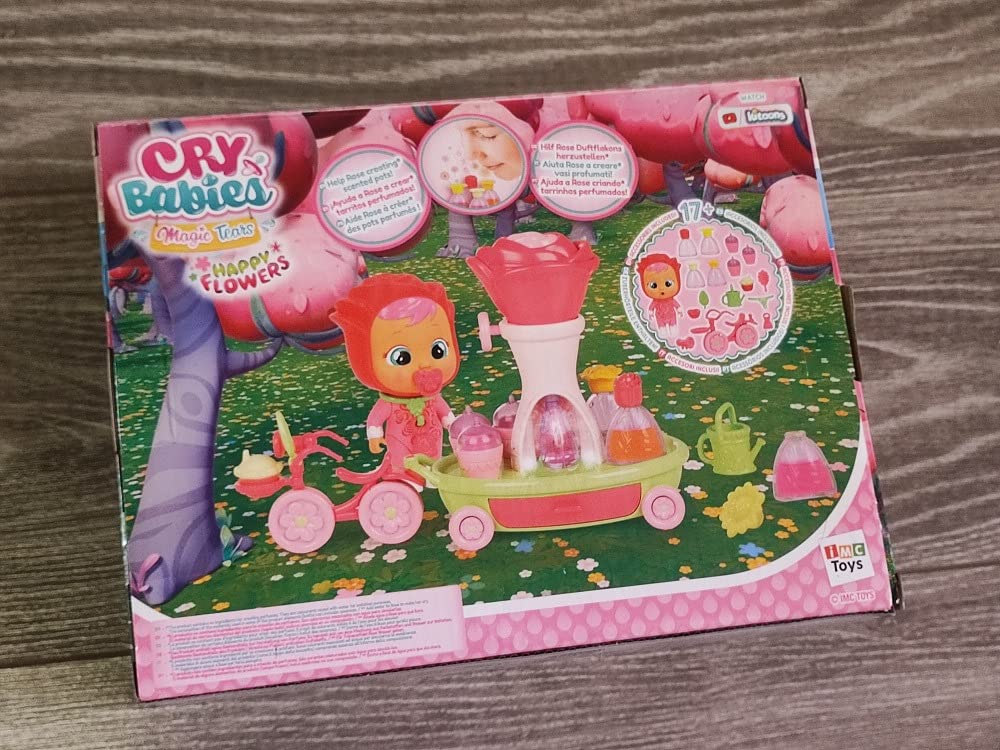 IMC Toys Cry Babies Magic Tears Rose bici profumi 17 accessori