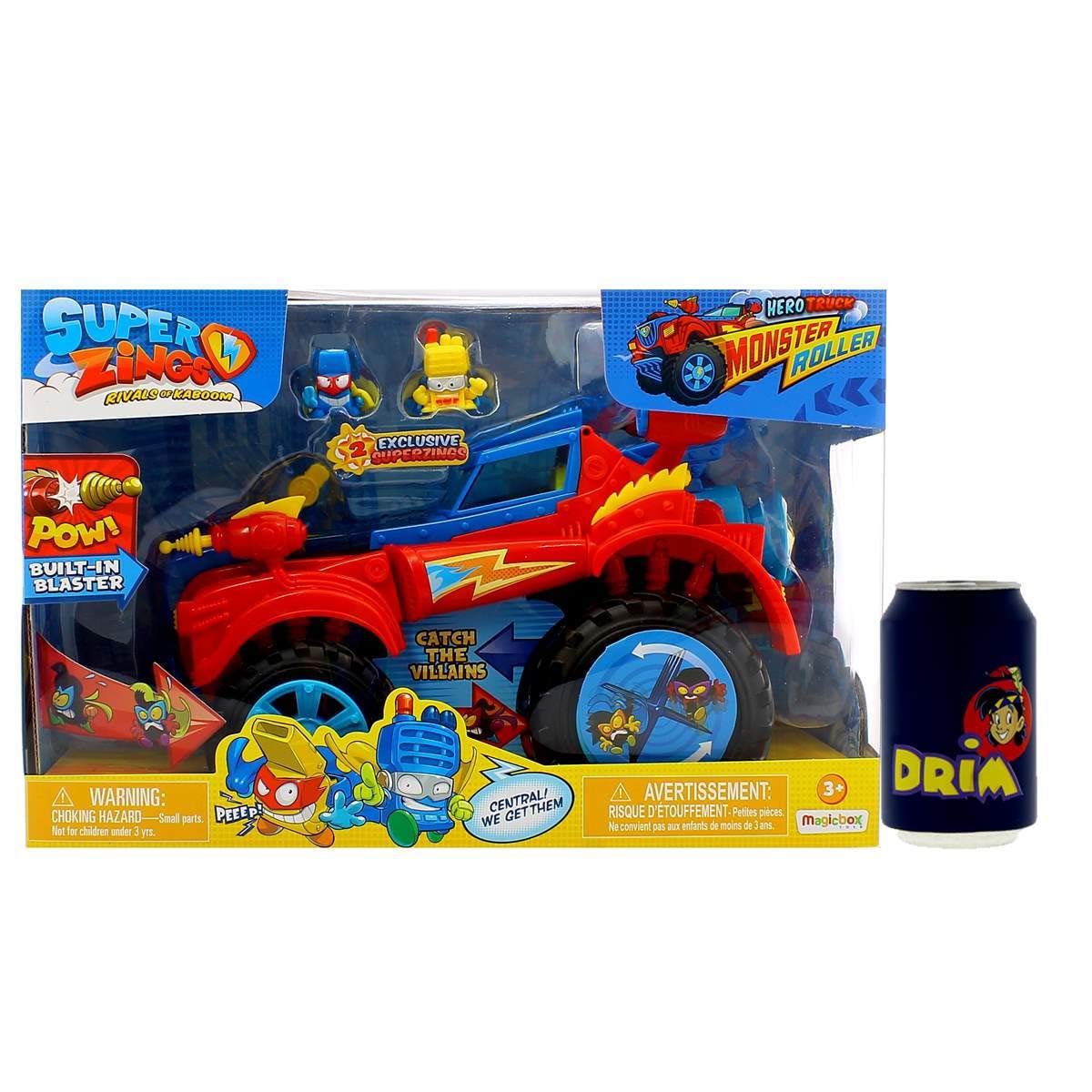 SUPERTHINGS Rivals Hero Truck playset Monster Roller 2 pezzi