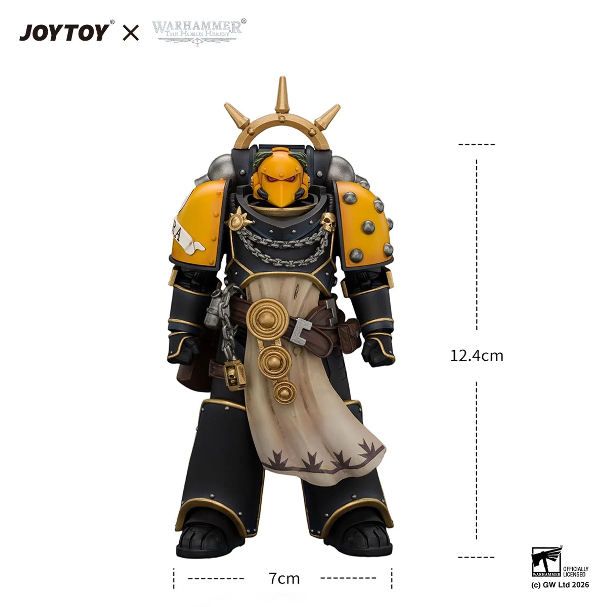 JoyToy Imperial Fists Champion Consul action figure 12cm