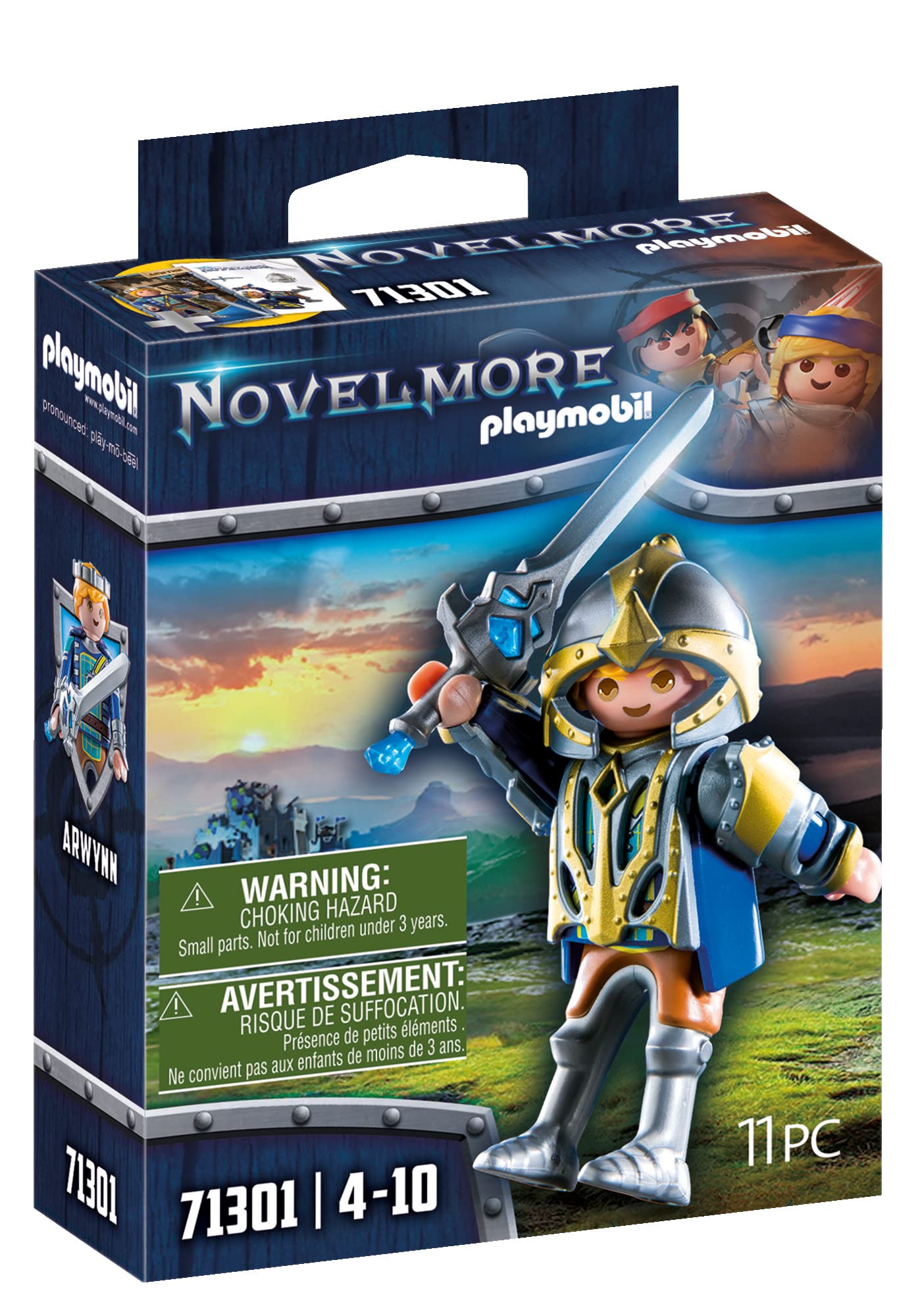 PLAYMOBIL 71301 Arwynn con Invincibus cavaliere Piccolo