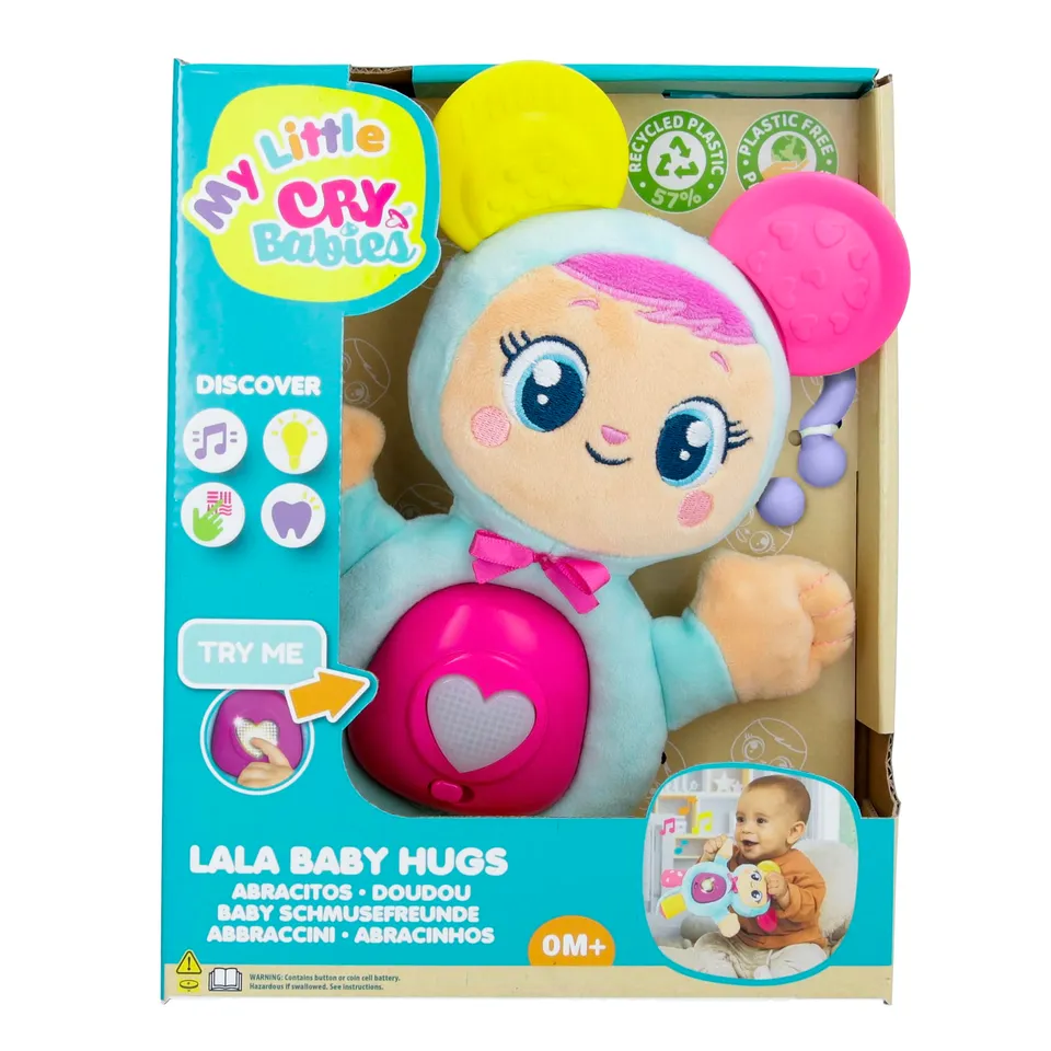 Cry Babies My Little Lala peluche interattivo 0-3 anni