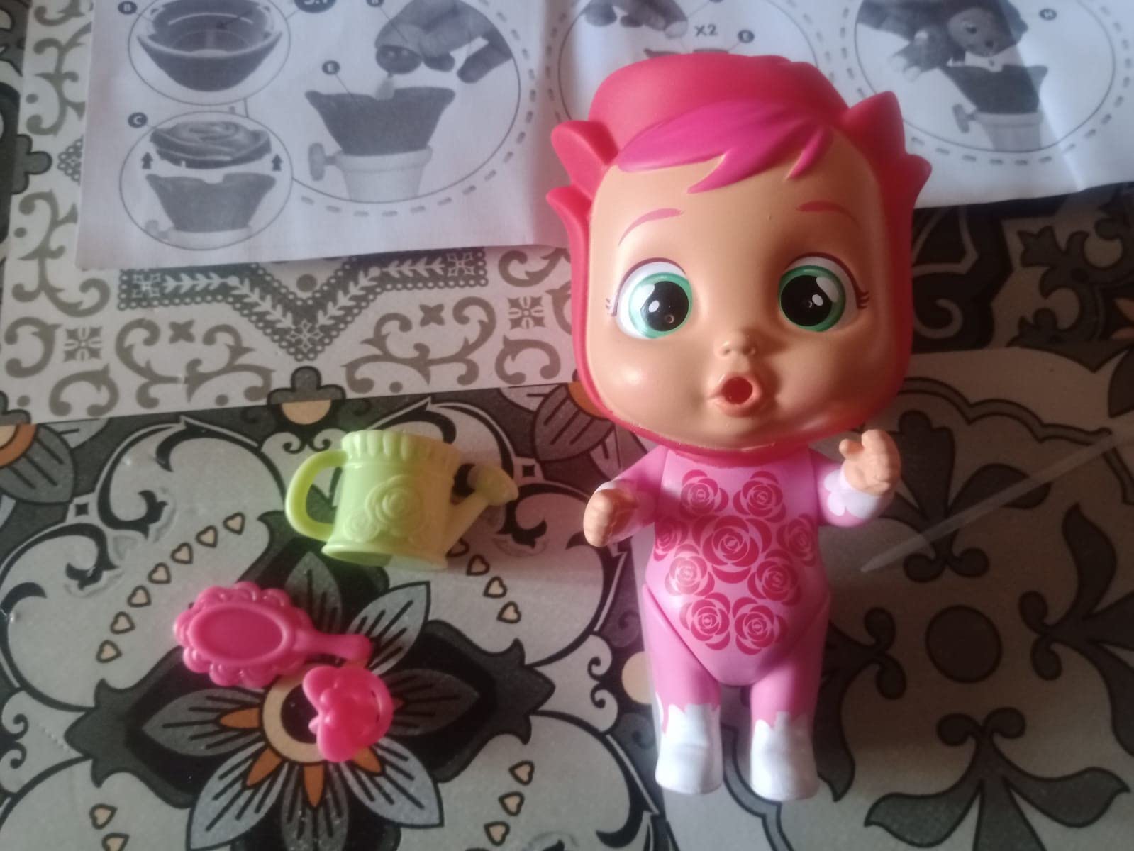 IMC Toys Cry Babies Magic Tears Rose bici profumi 17 accessori