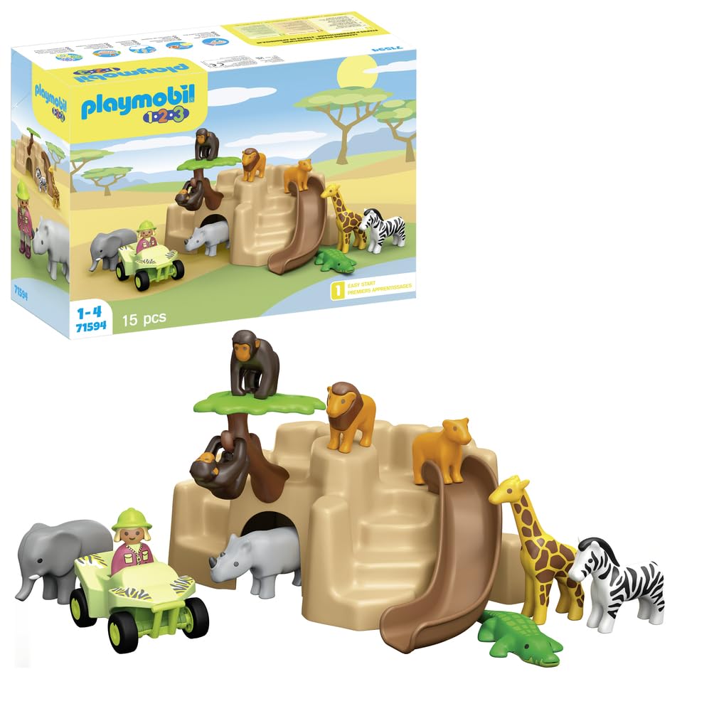 Playmobil Junior 71681 Arca di Noè Portatile 15 Pezzi