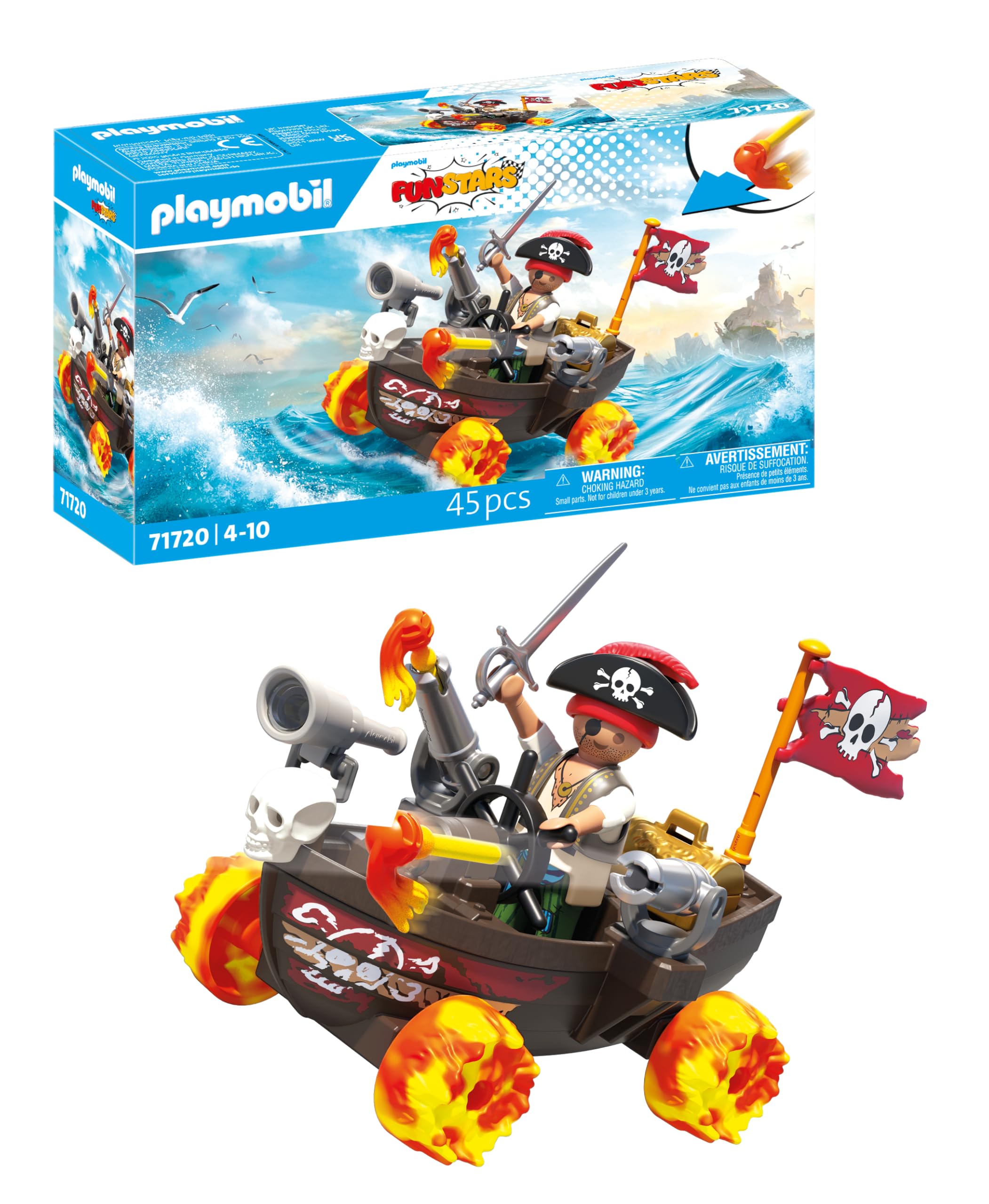 Playmobil Funstars Gelato Sfrecciante playset con statuine