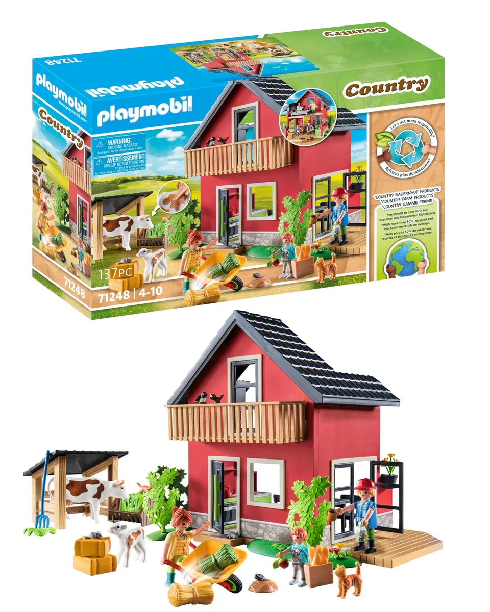 Playmobil Country 71248 piccola fattoria con animali