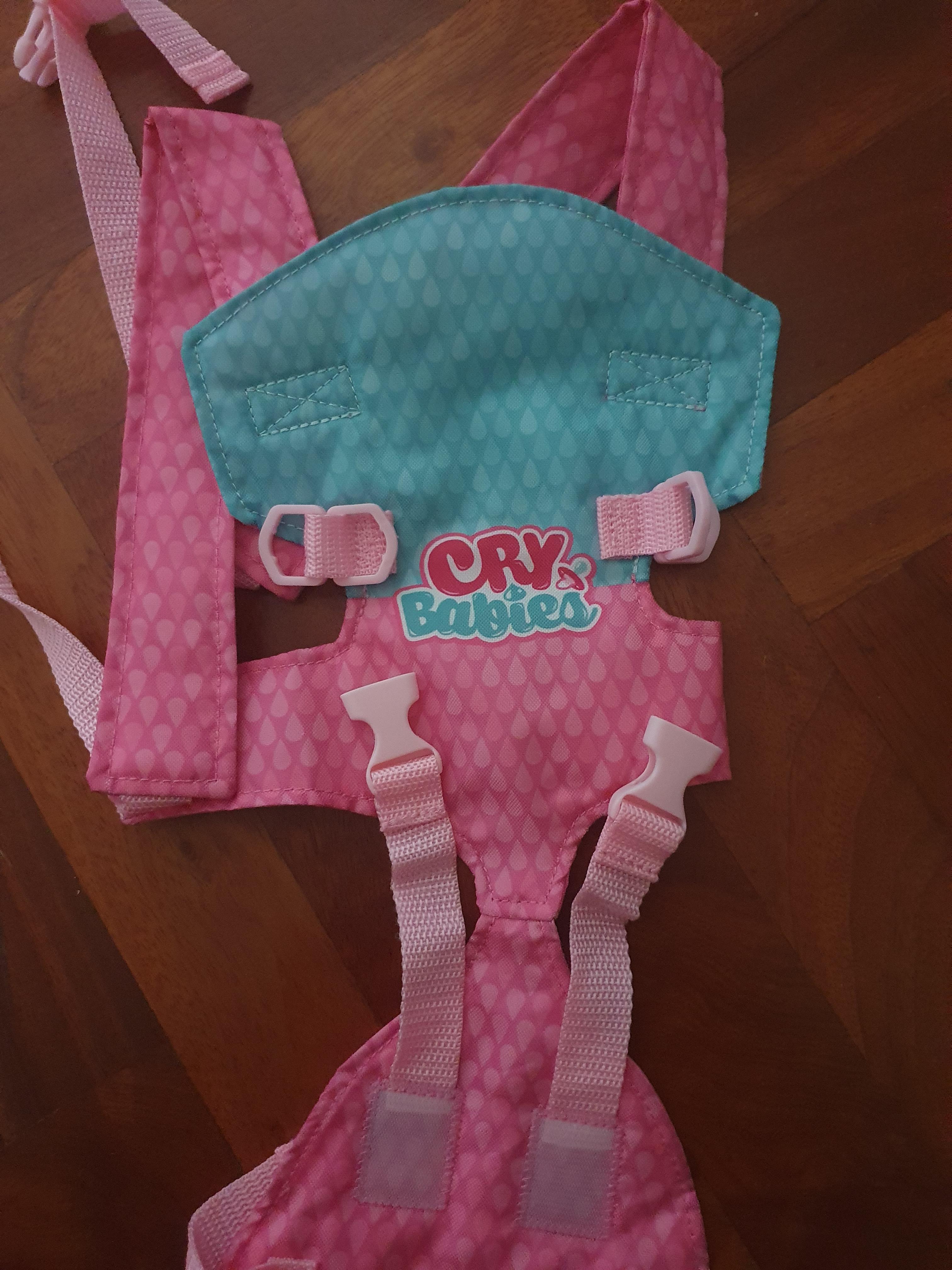 IMC Toys Cry Babies Marsupio 90019 Multicolore Regolabile