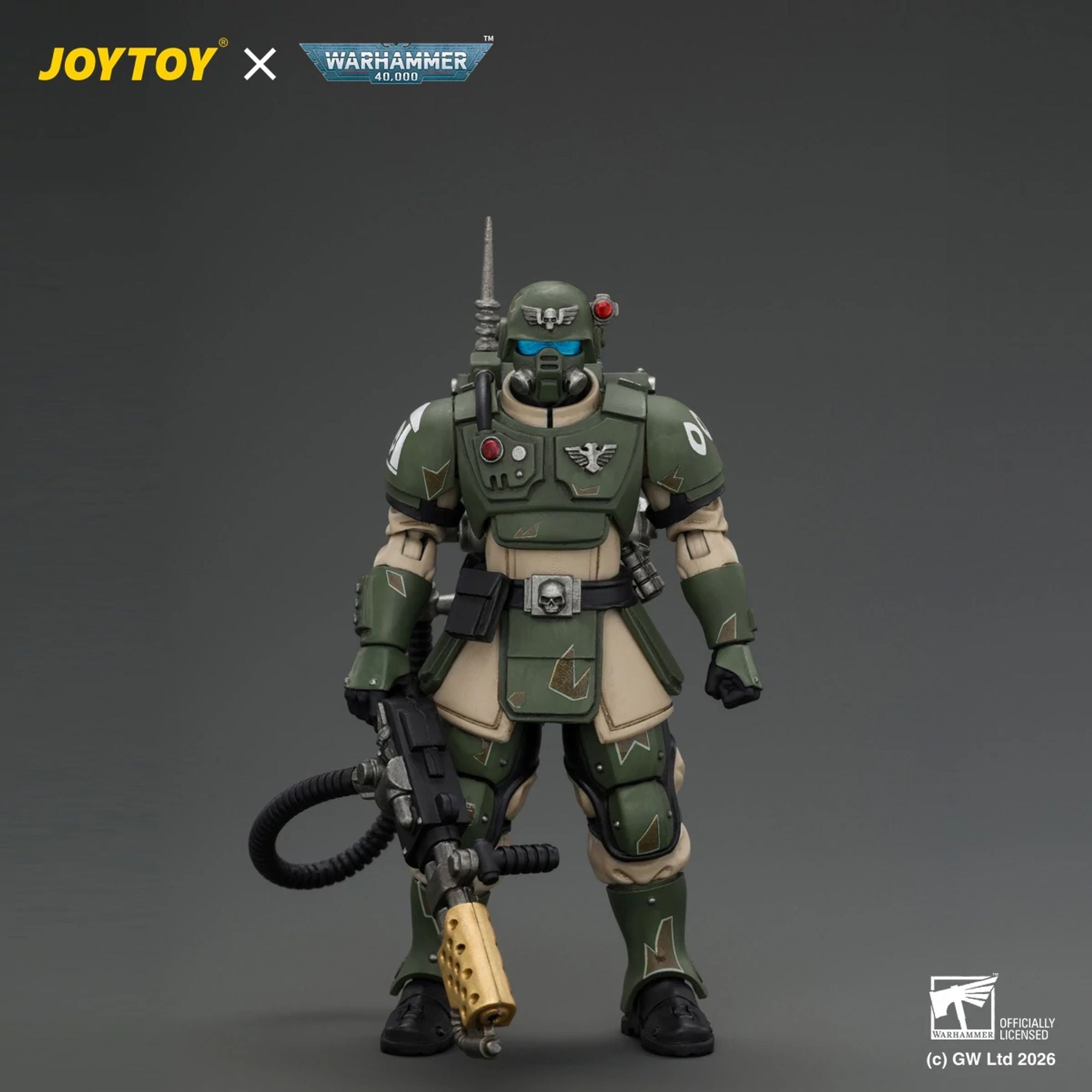 JoyToy Astra Militarum Kasrkin 2 action figure Flamer