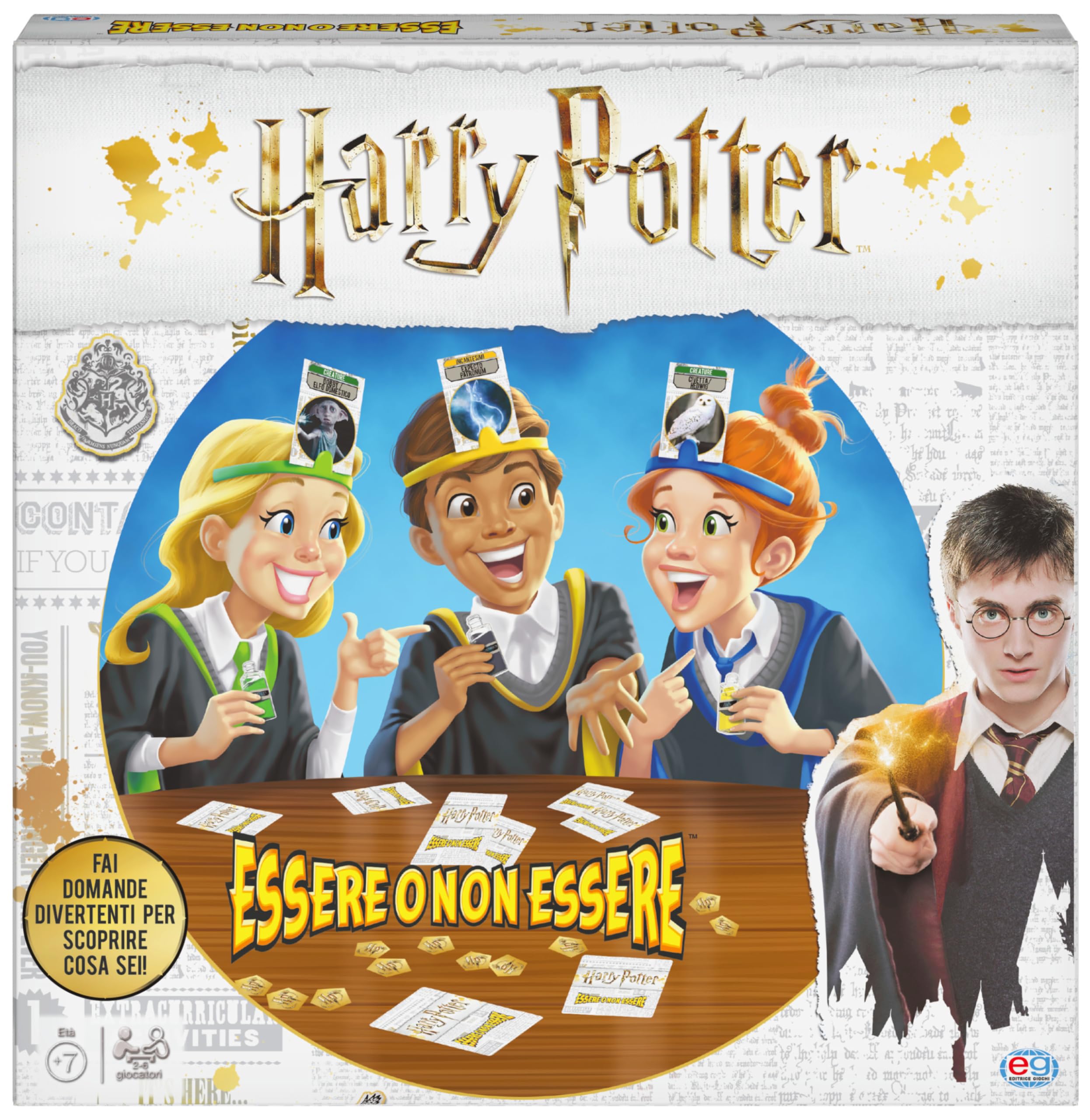 Spin Master Essere o Non Essere Harry Potter gioco tavolo 2-6 giocatori