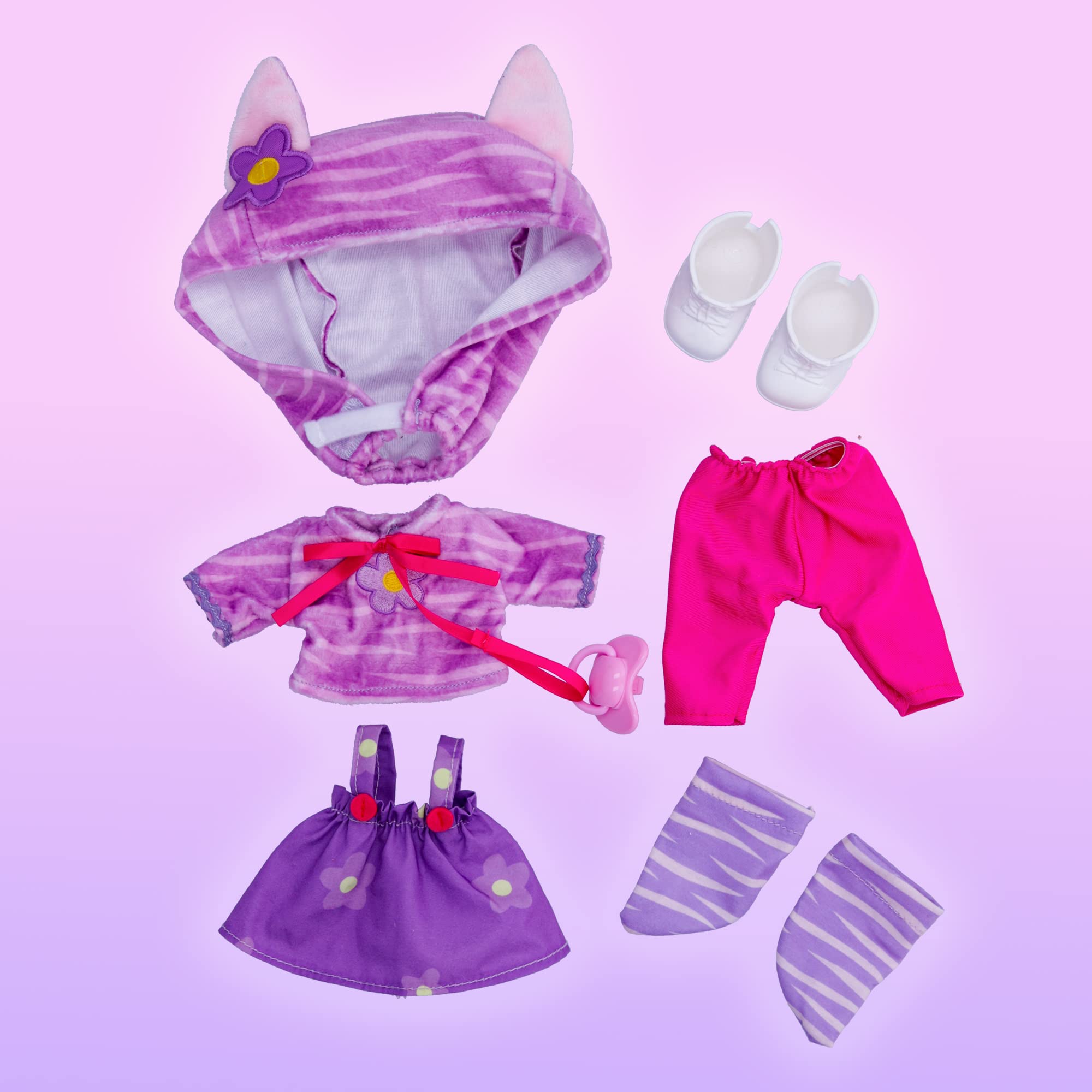 IMC Toys Cry Babies Dressy Katie Bambola 30 cm Capelli Rosa