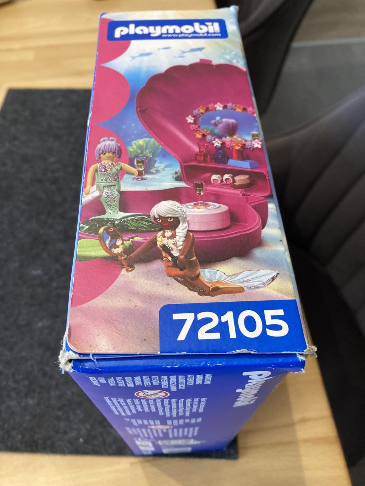 PLAYMOBIL Fantasy & Magic borsa conchiglia sirene 72105 con 2 figure