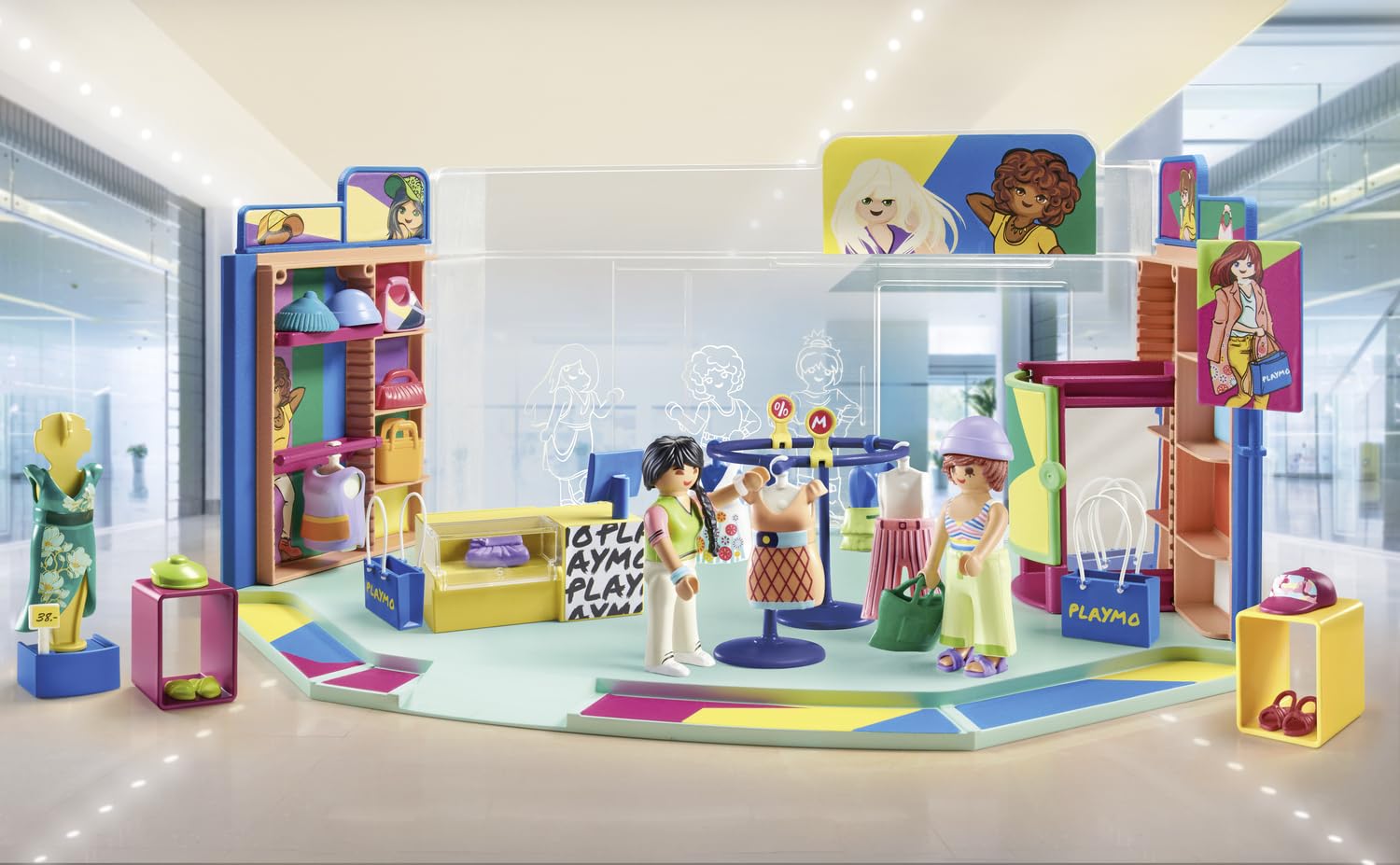 PLAYMOBIL myLife 71534 Fashion Boutique Playset 76 Pezzi