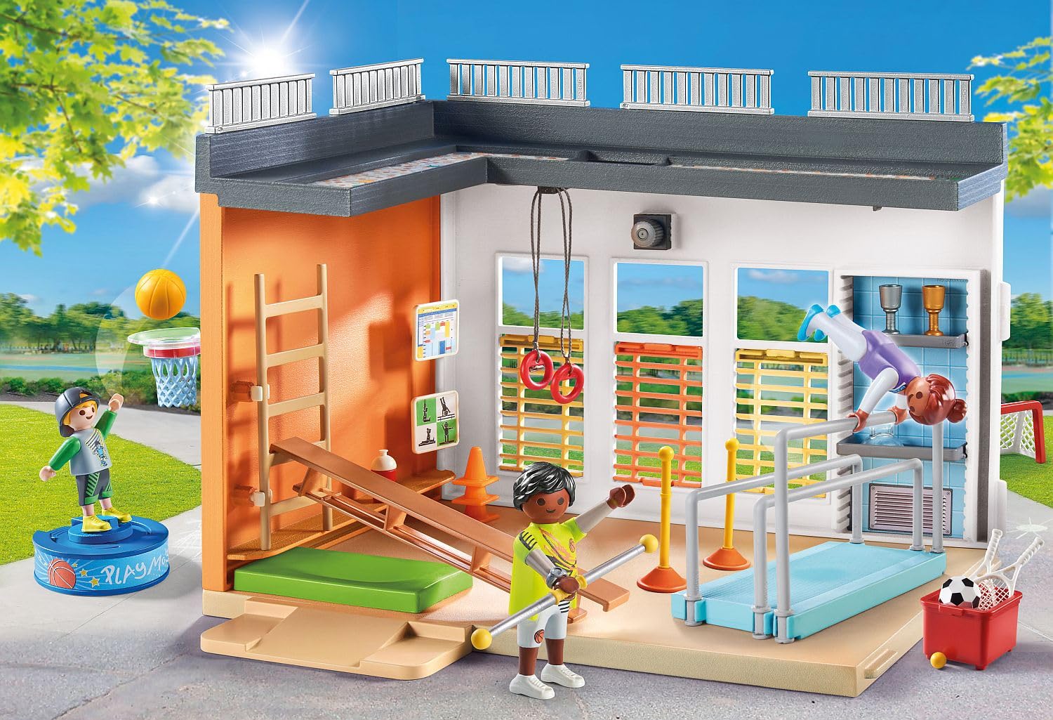 Playmobil City Life 71328 Palestra Attrezzata 72 Pezzi