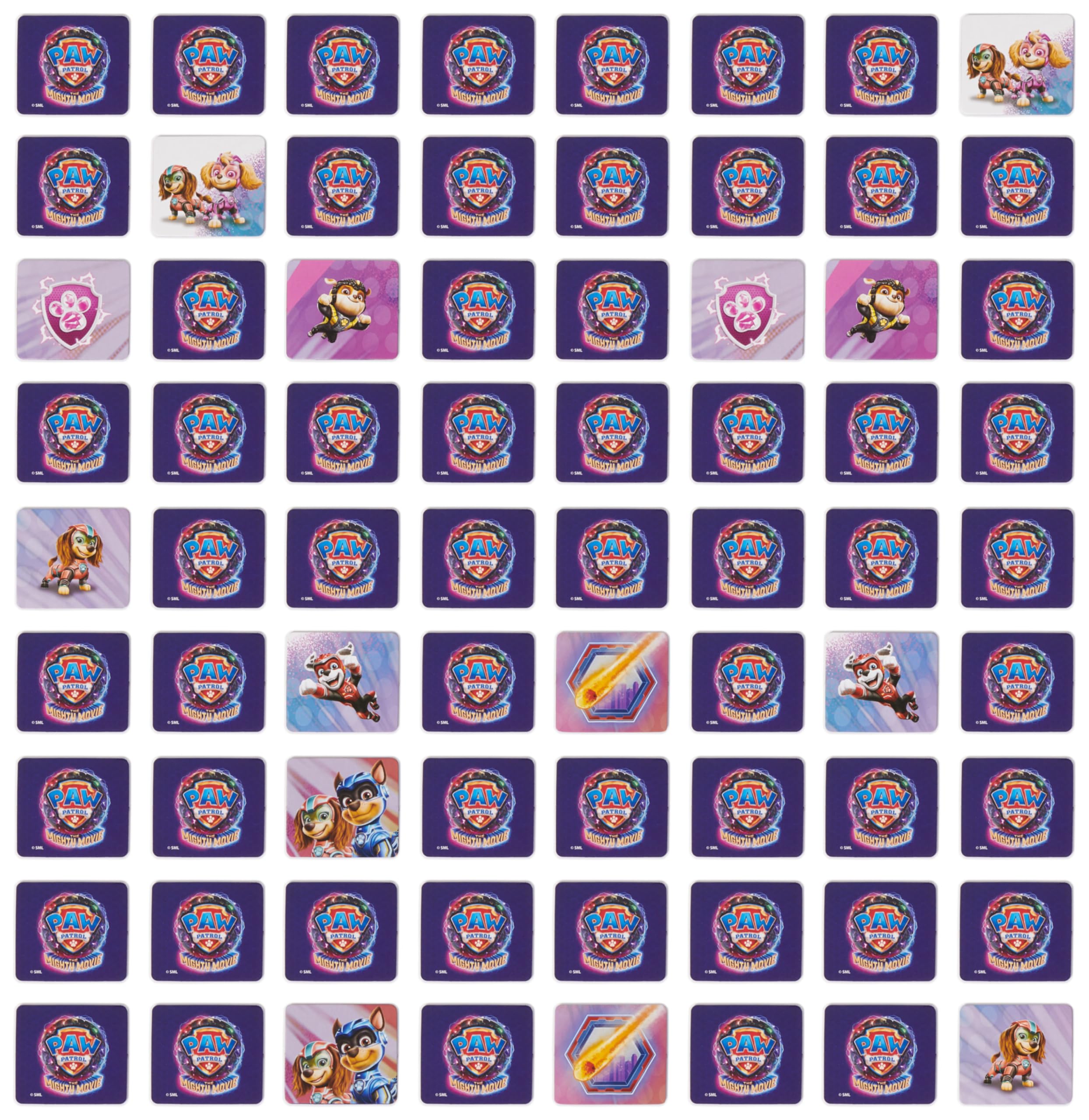 Paw Patrol Memory 72 carte gioco carte bambini 4+ anni film