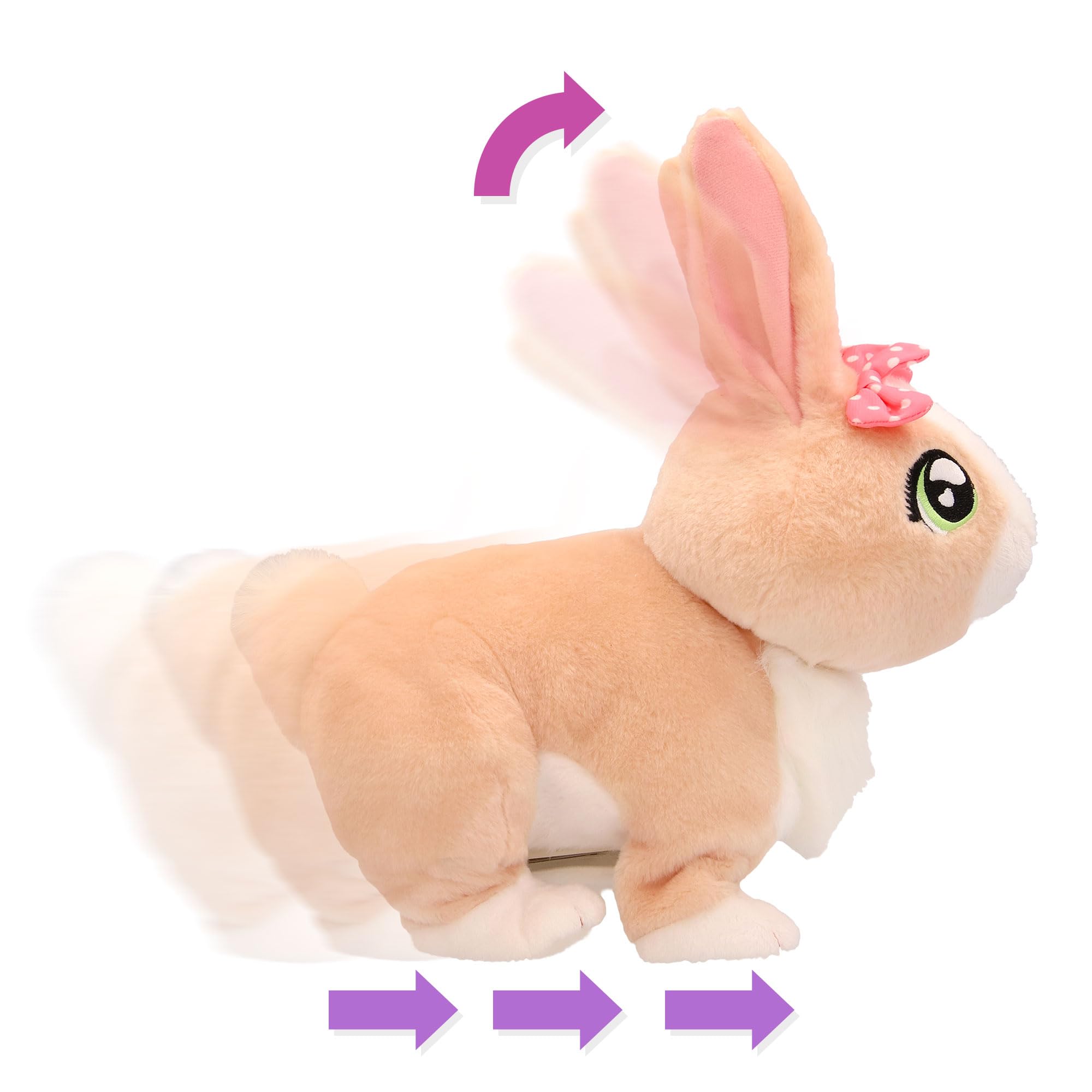 Club Petz Betsy Coniglietta Interattiva Marrone 23 cm