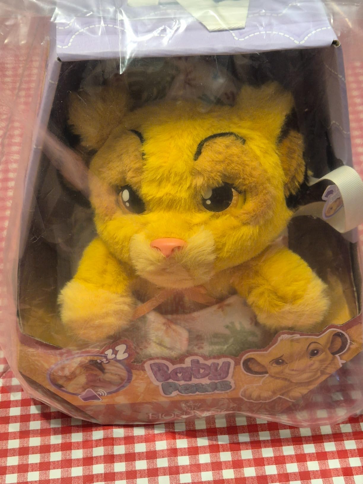 IMC Toys Baby Paws Simba Peluche Interattivo 24 cm con Borsa