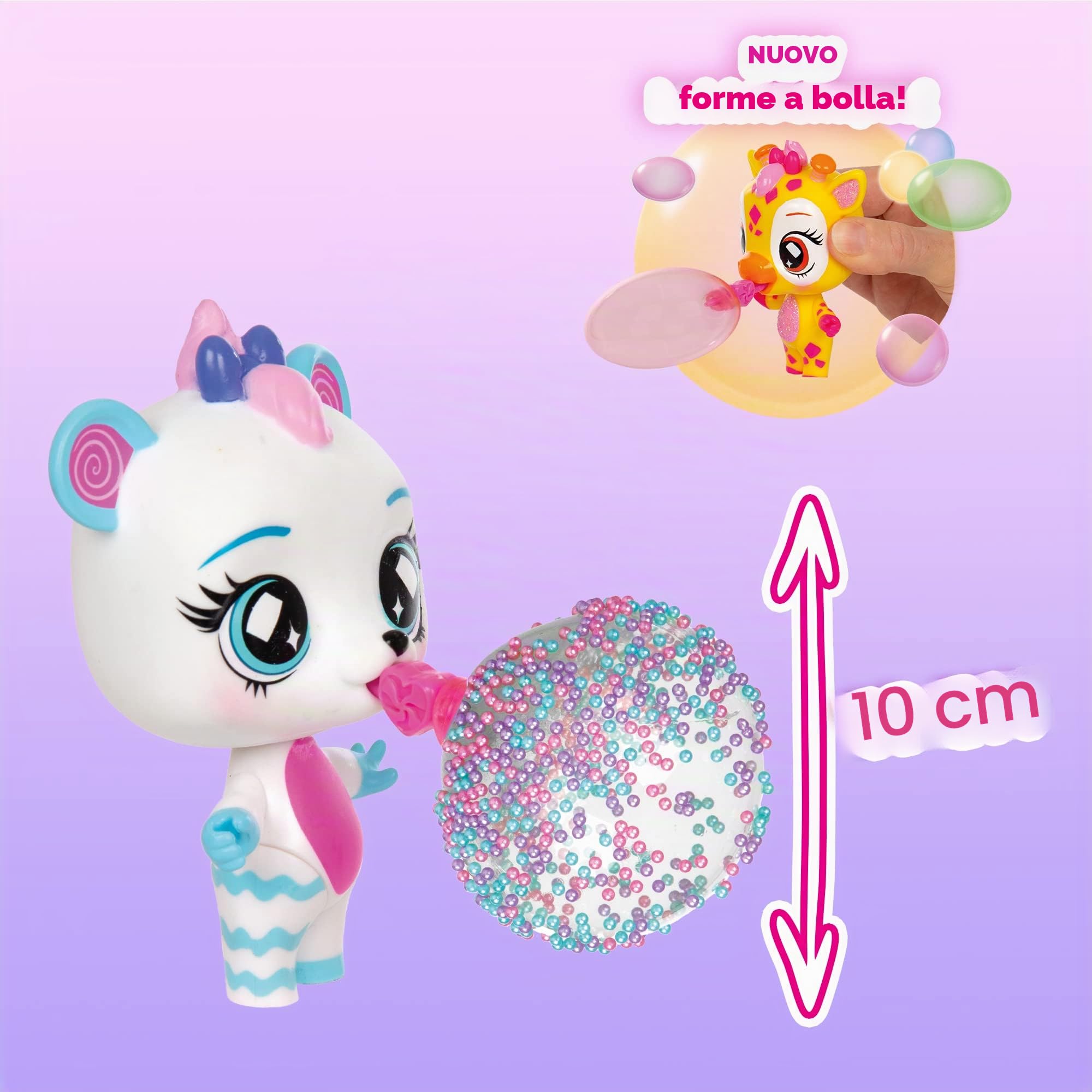 Imc Toys Bubiloons bambola animaletto capsula sorpresa